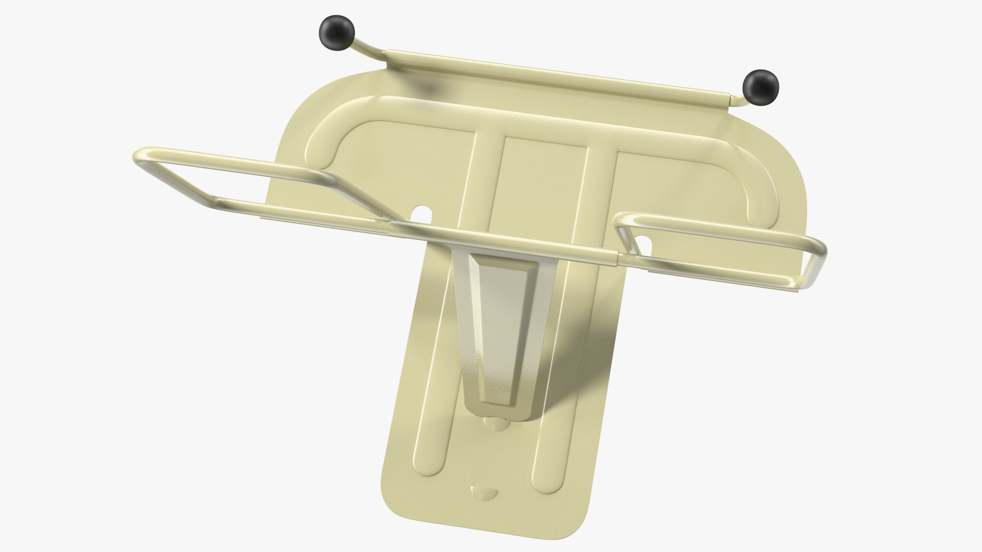 3D Folding Metal Book Stand Yellow