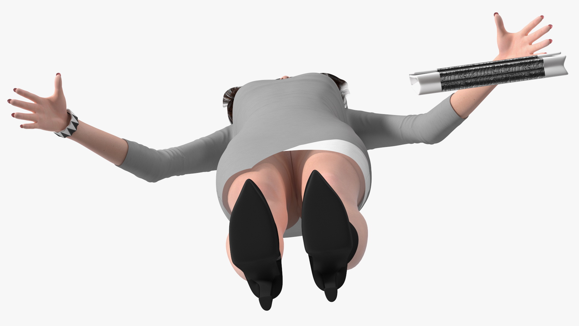 Chinese Woman Rigged for Maya 3D model