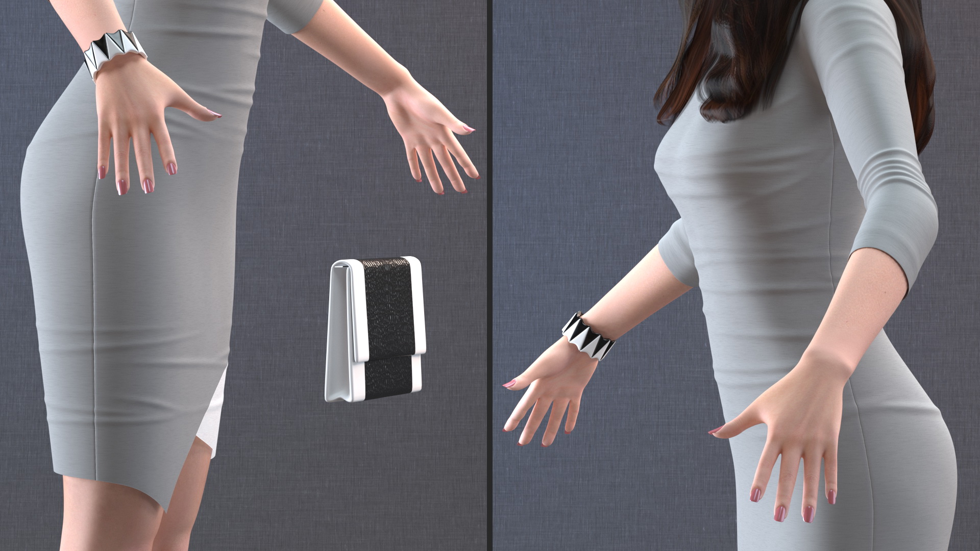 Chinese Woman Rigged for Maya 3D model