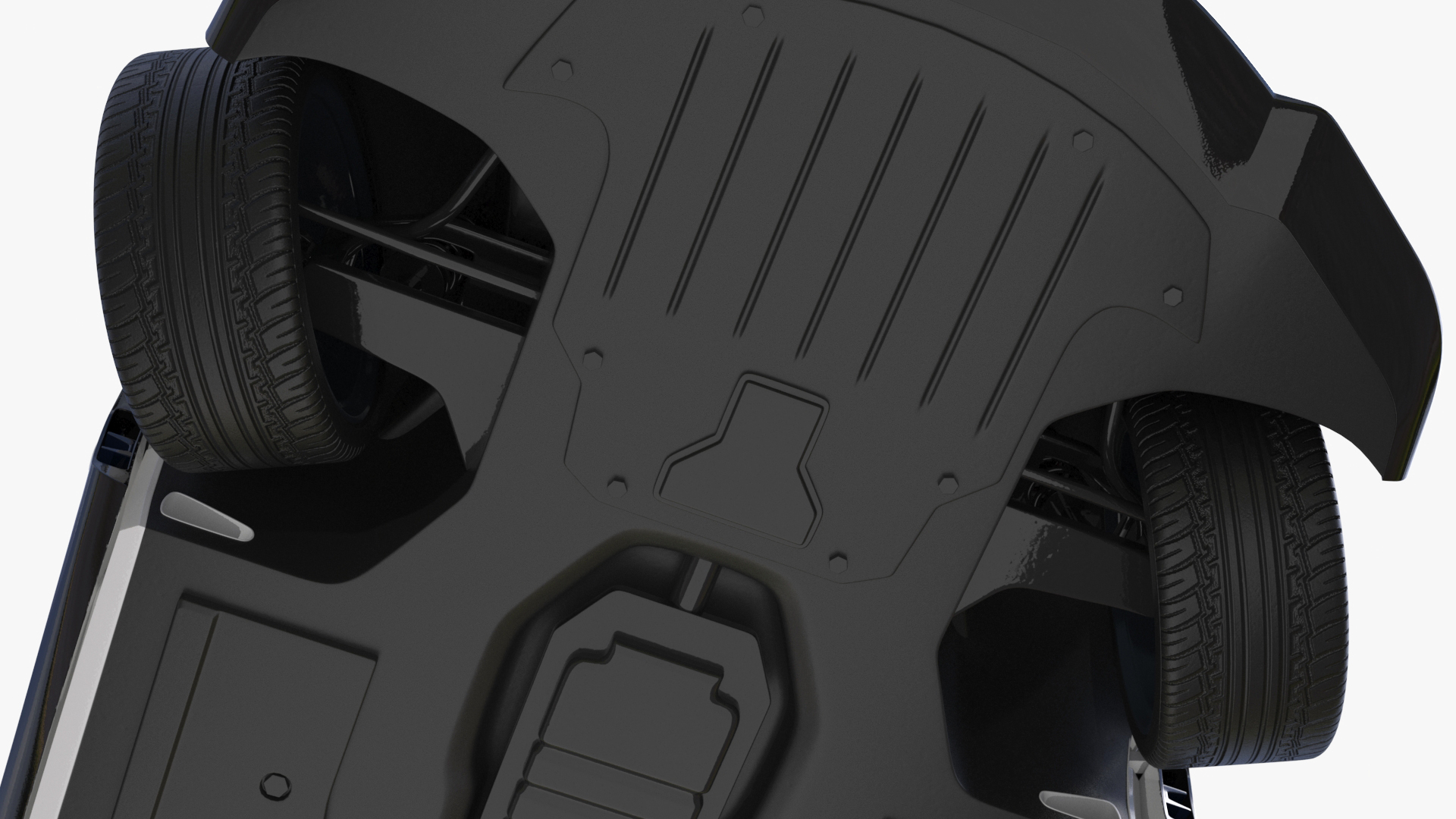 3D model Bugatti Divo White Rigged