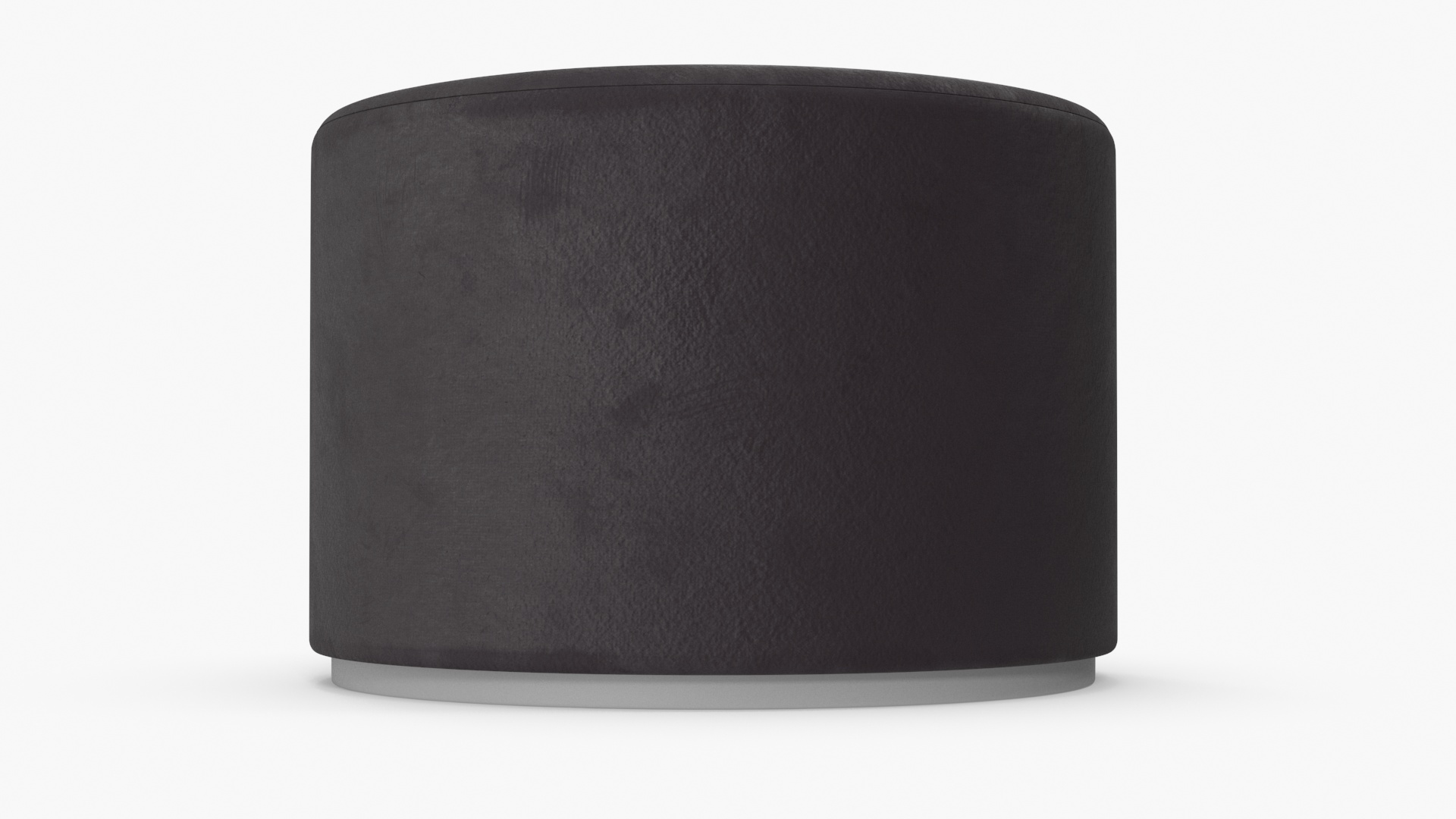 3D Round Fabric Ottoman Footstool for 3D Print model