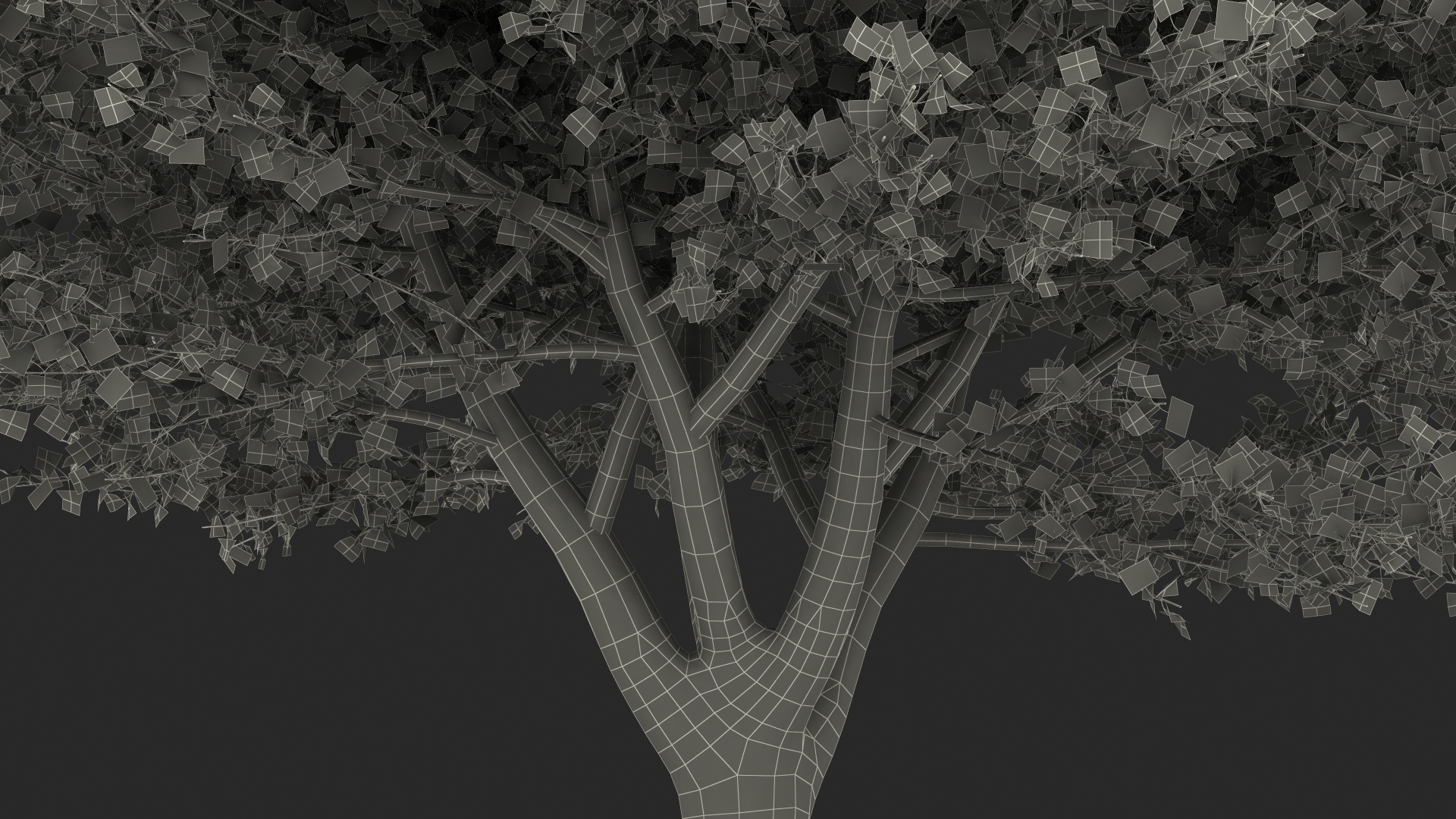 3D Ginkgo Tree Leaf Fall