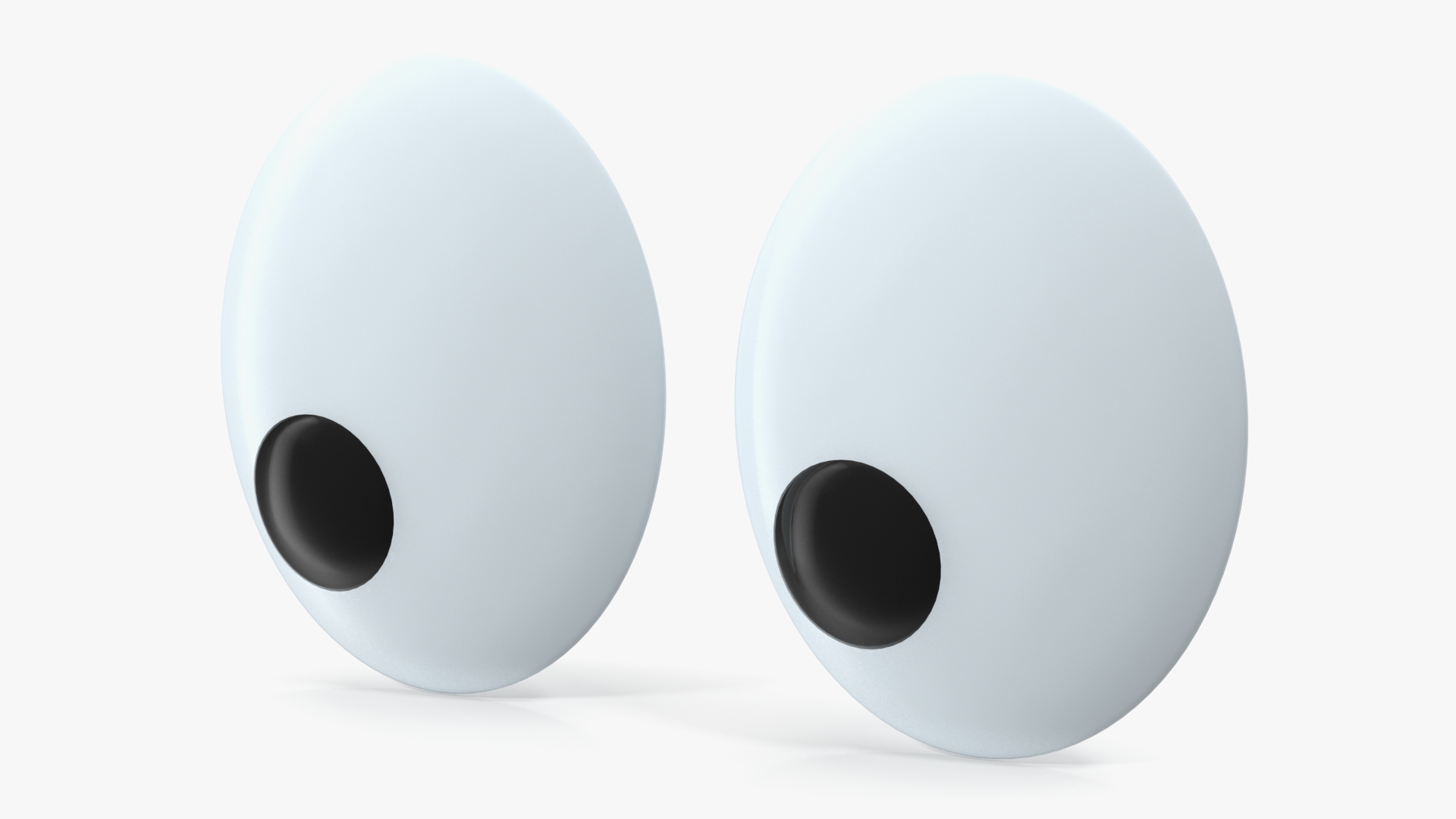 3D model Eyes Emoji