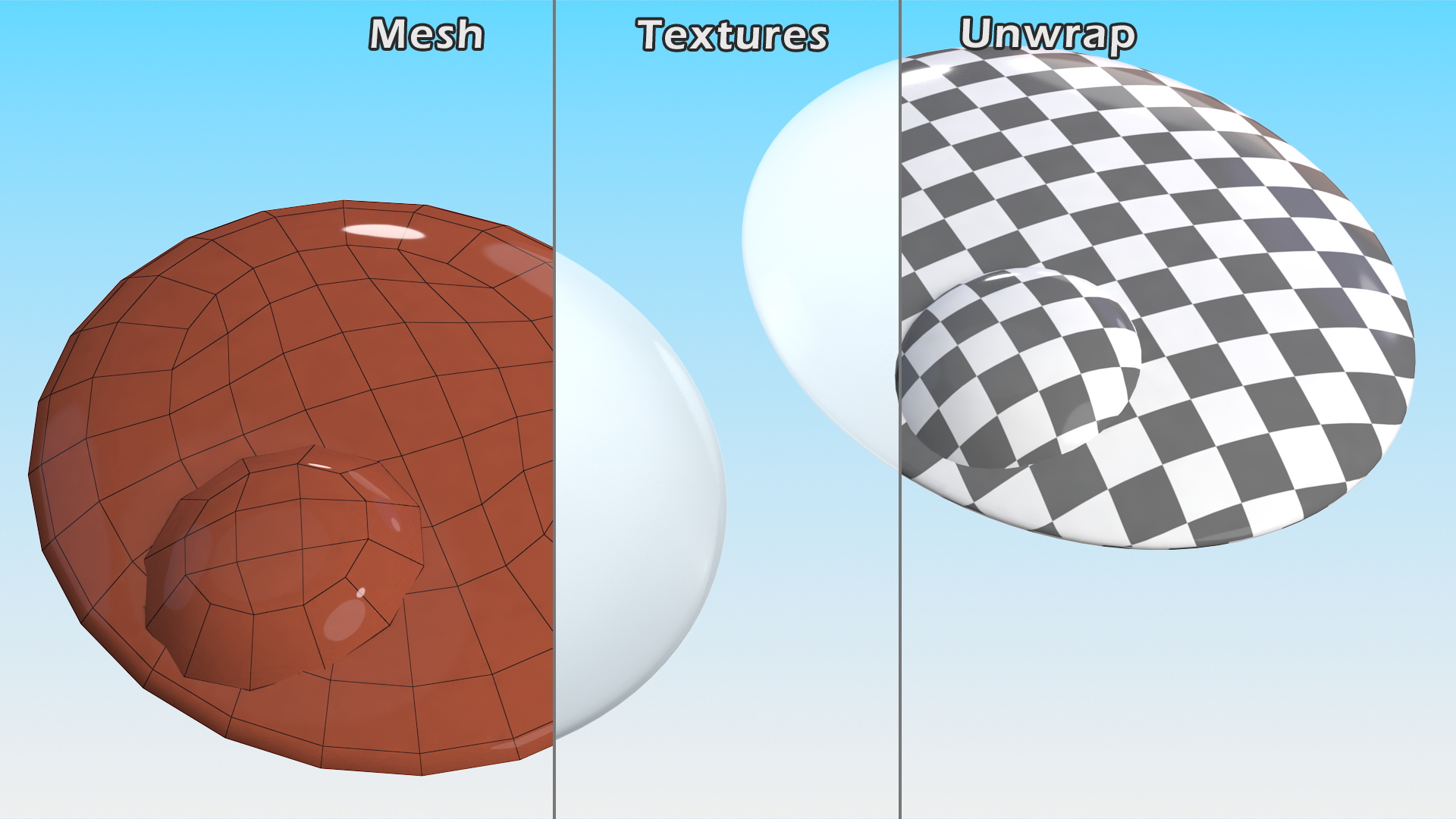 3D model Eyes Emoji