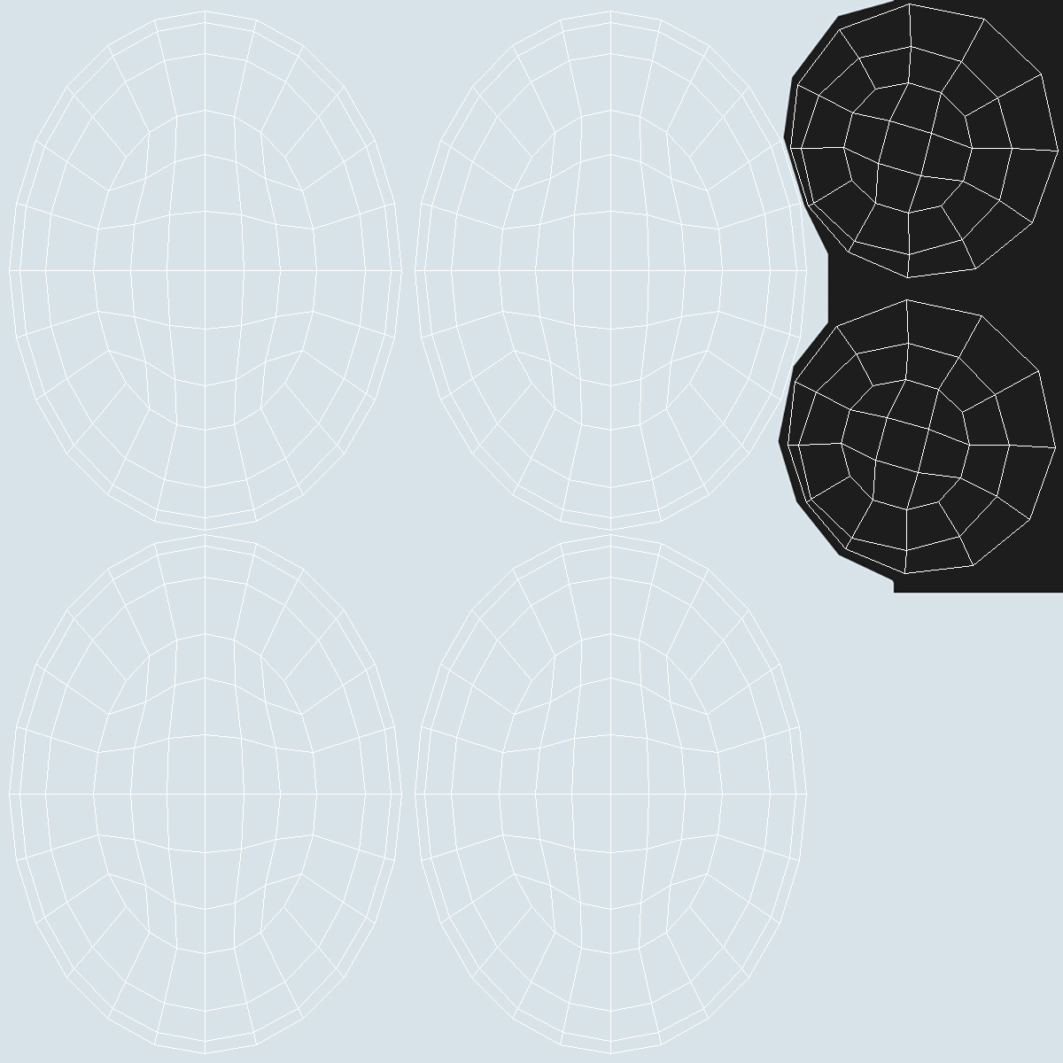 3D model Eyes Emoji