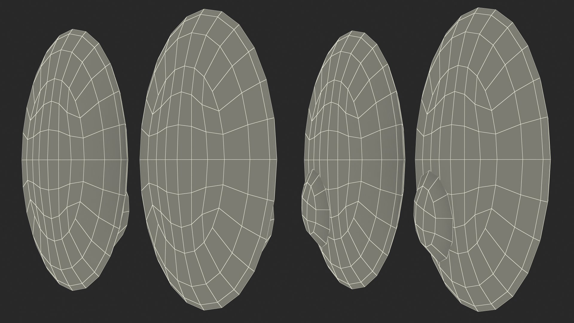 3D model Eyes Emoji
