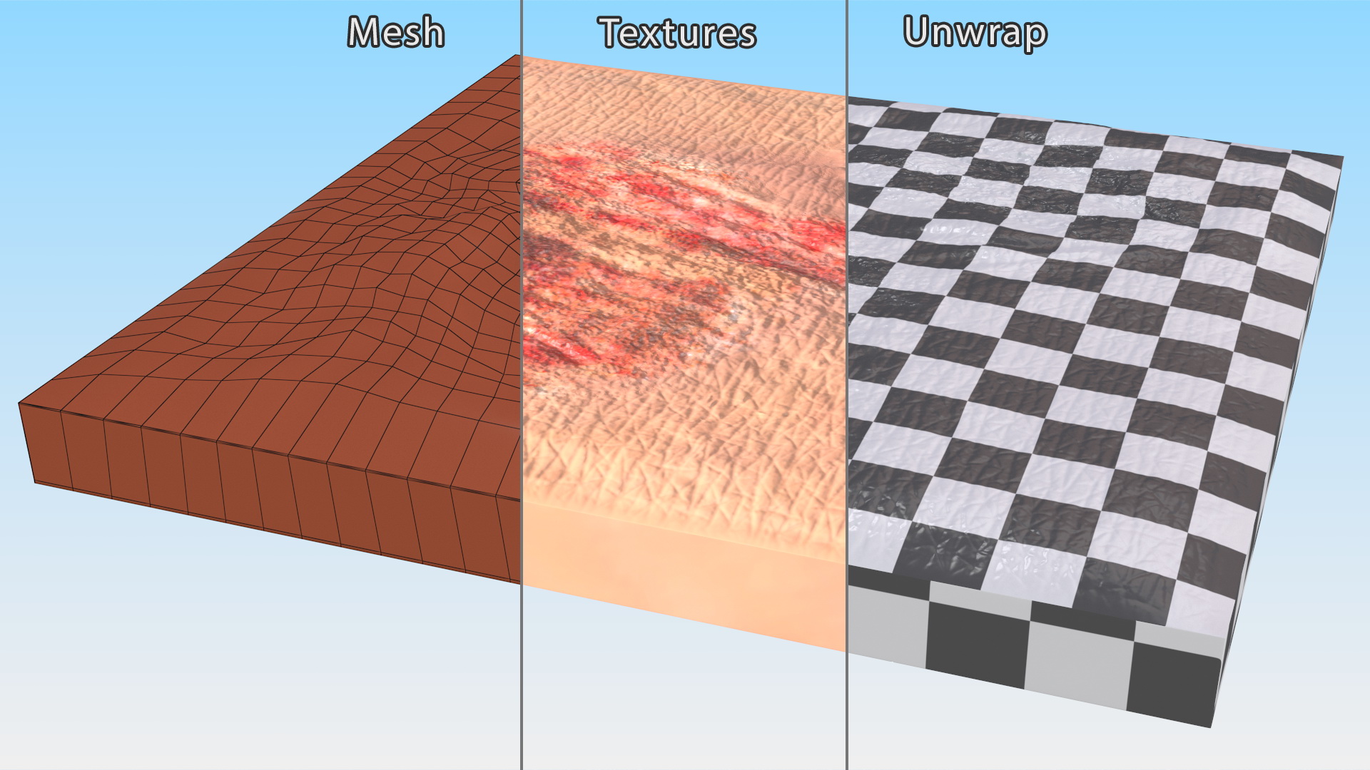 3D Grazed Skin