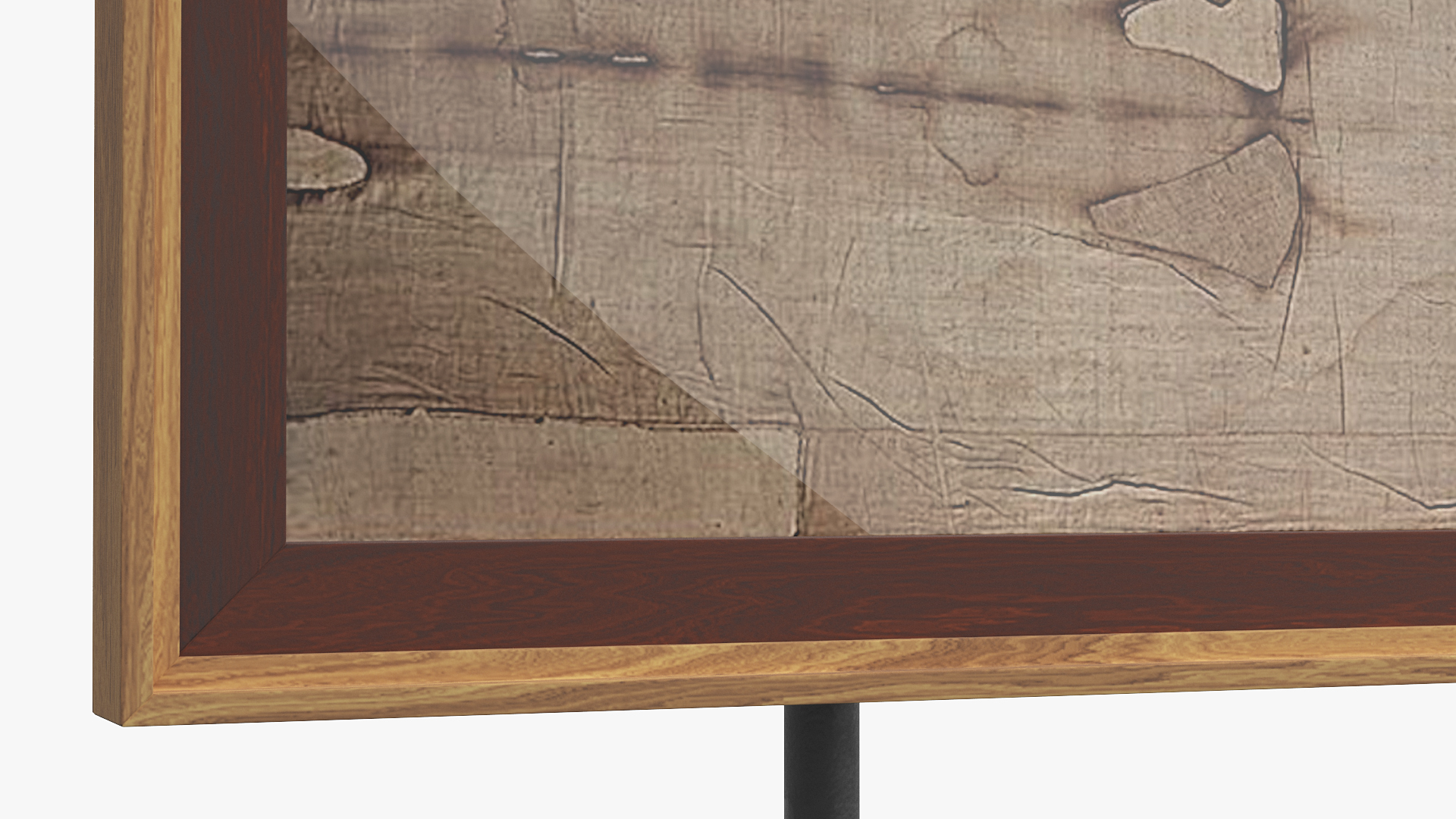 3D Shroud of Turin Framed Stand model