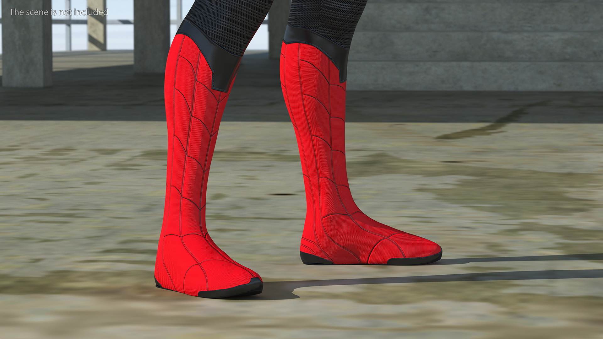 Spider Man Standing Pose 3D model