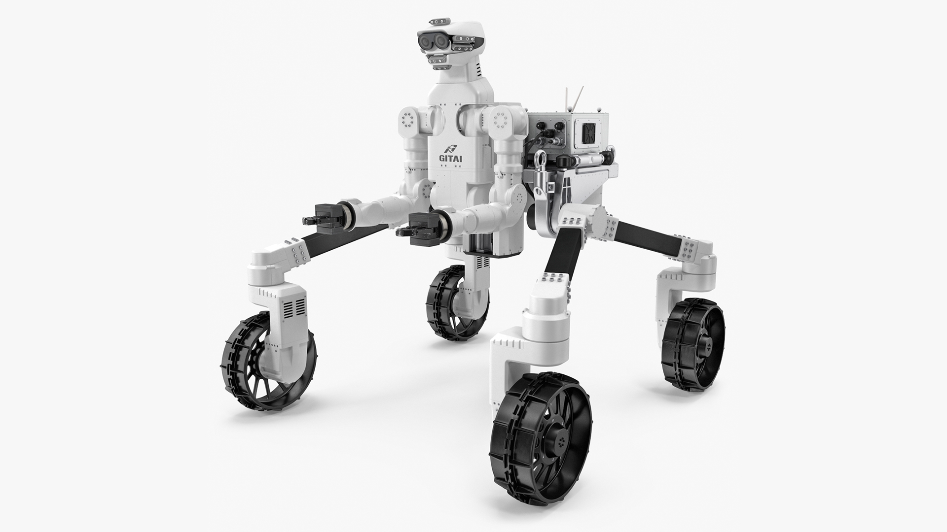 3D GITAI R1 Lunar Robotic Rover model