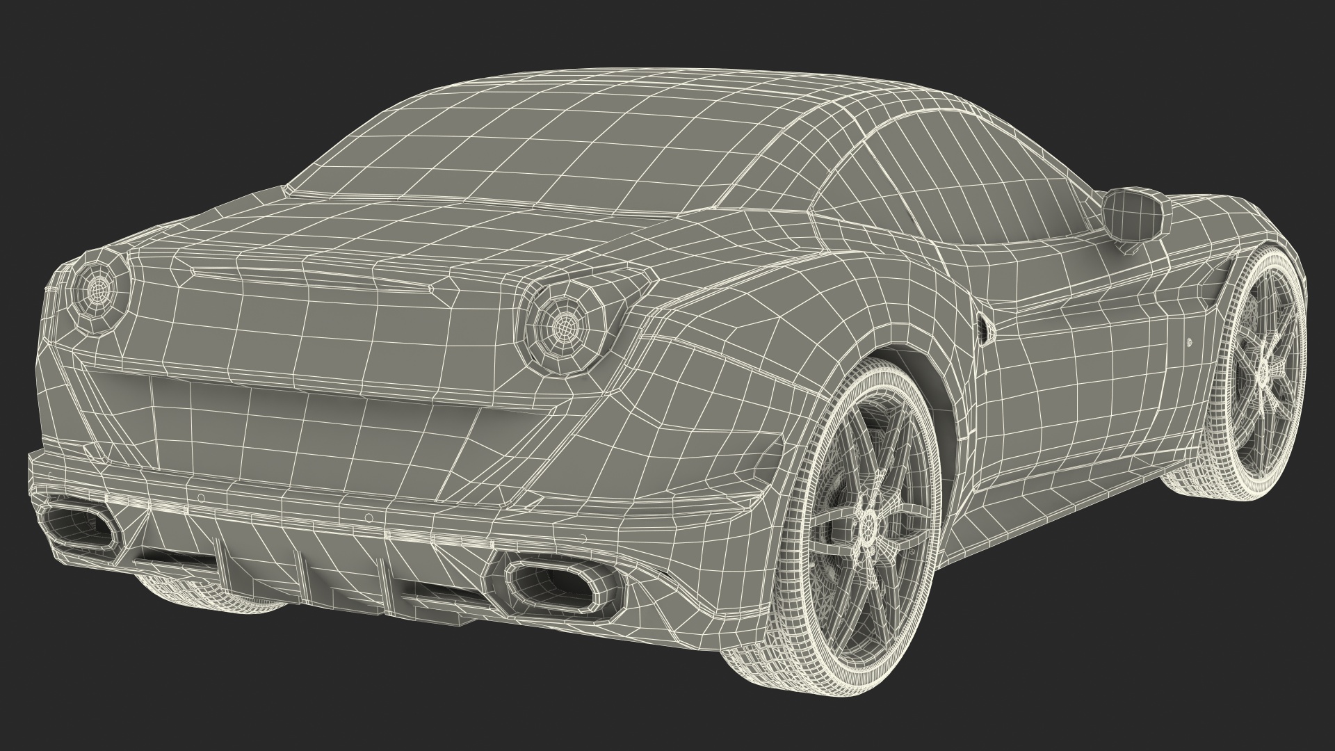 Generic Sport Car 3D