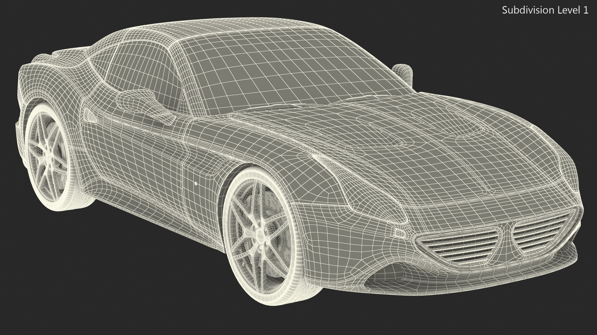 Generic Sport Car 3D