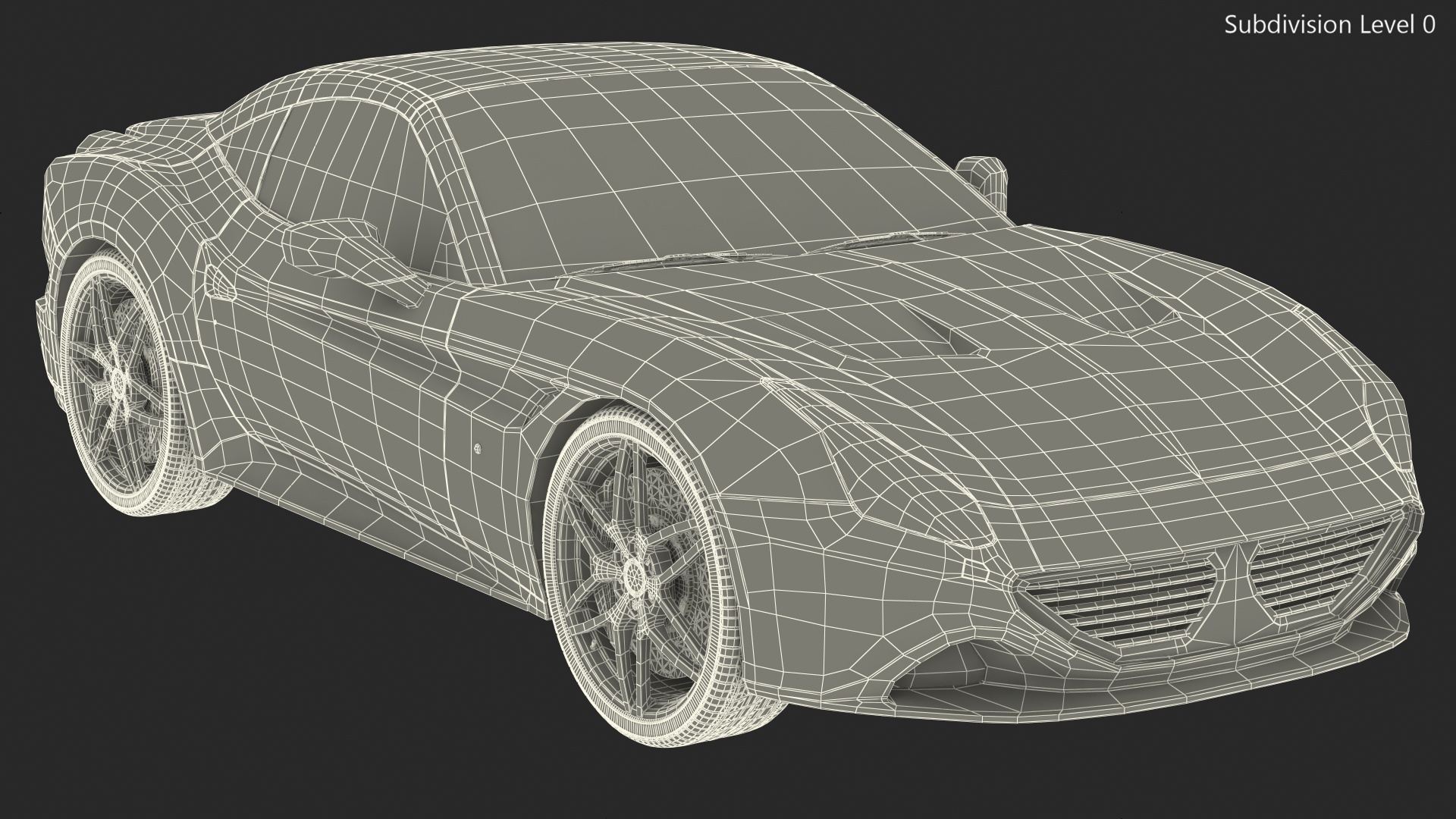 Generic Sport Car 3D