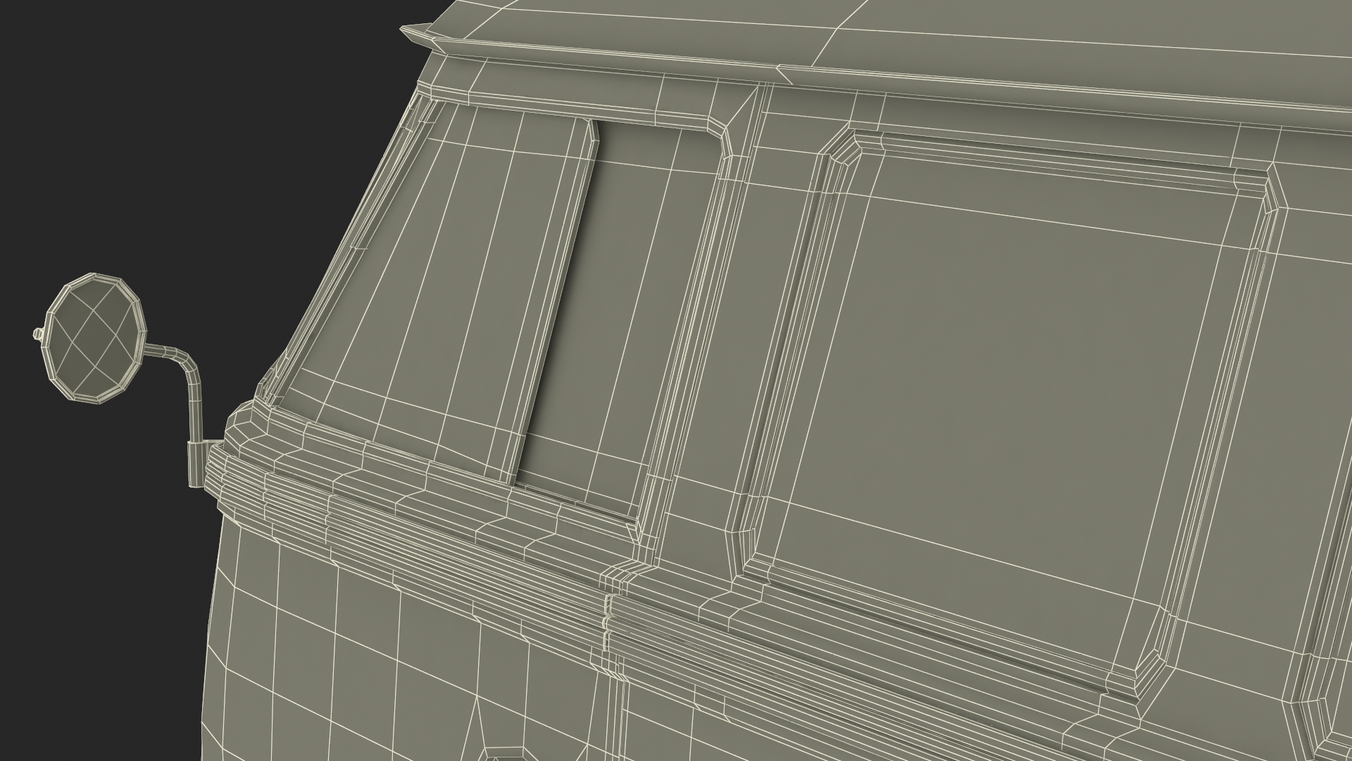 Volkswagen Type 2 Bus Rigged for Maya 3D