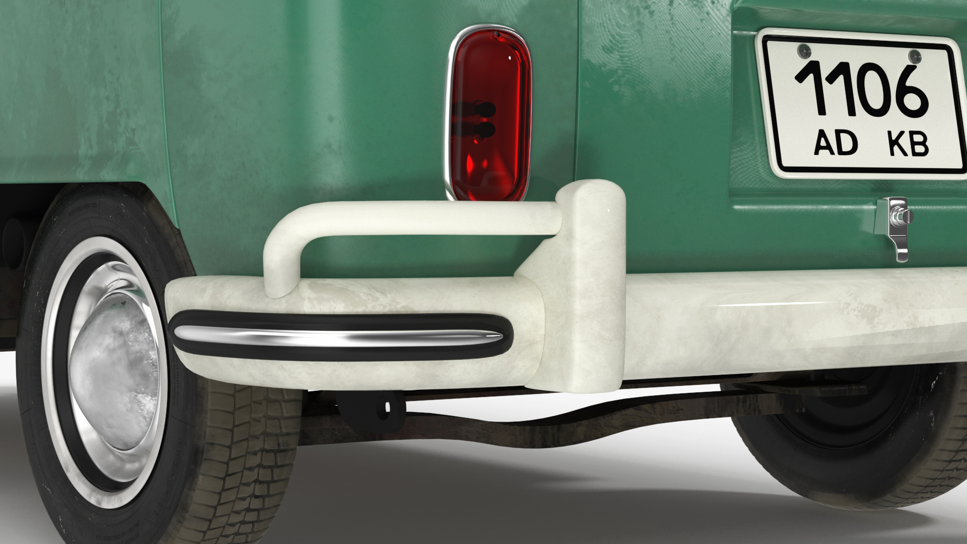 Volkswagen Type 2 Bus Rigged for Maya 3D