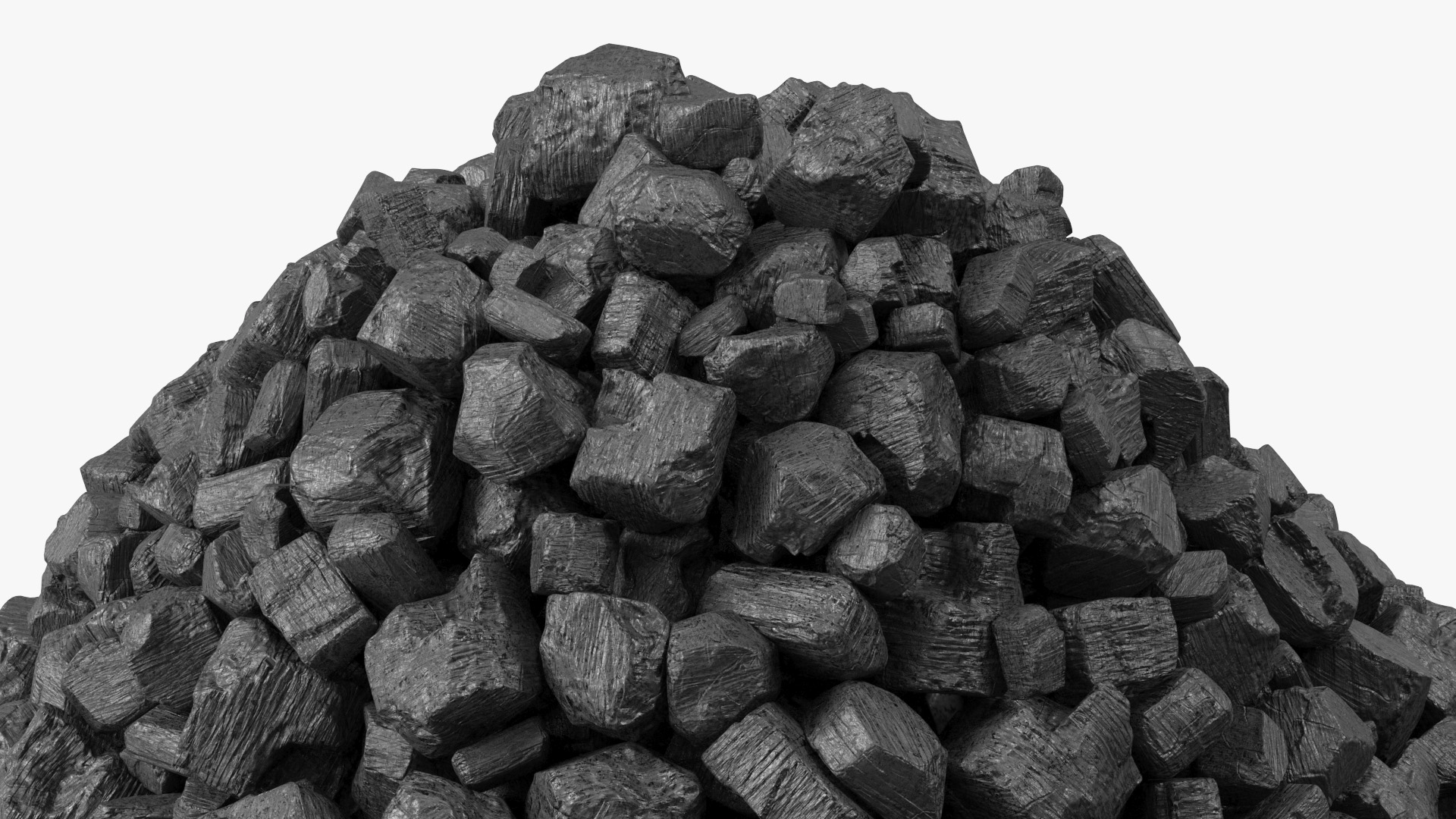 3D model Anthracite Coal Heap