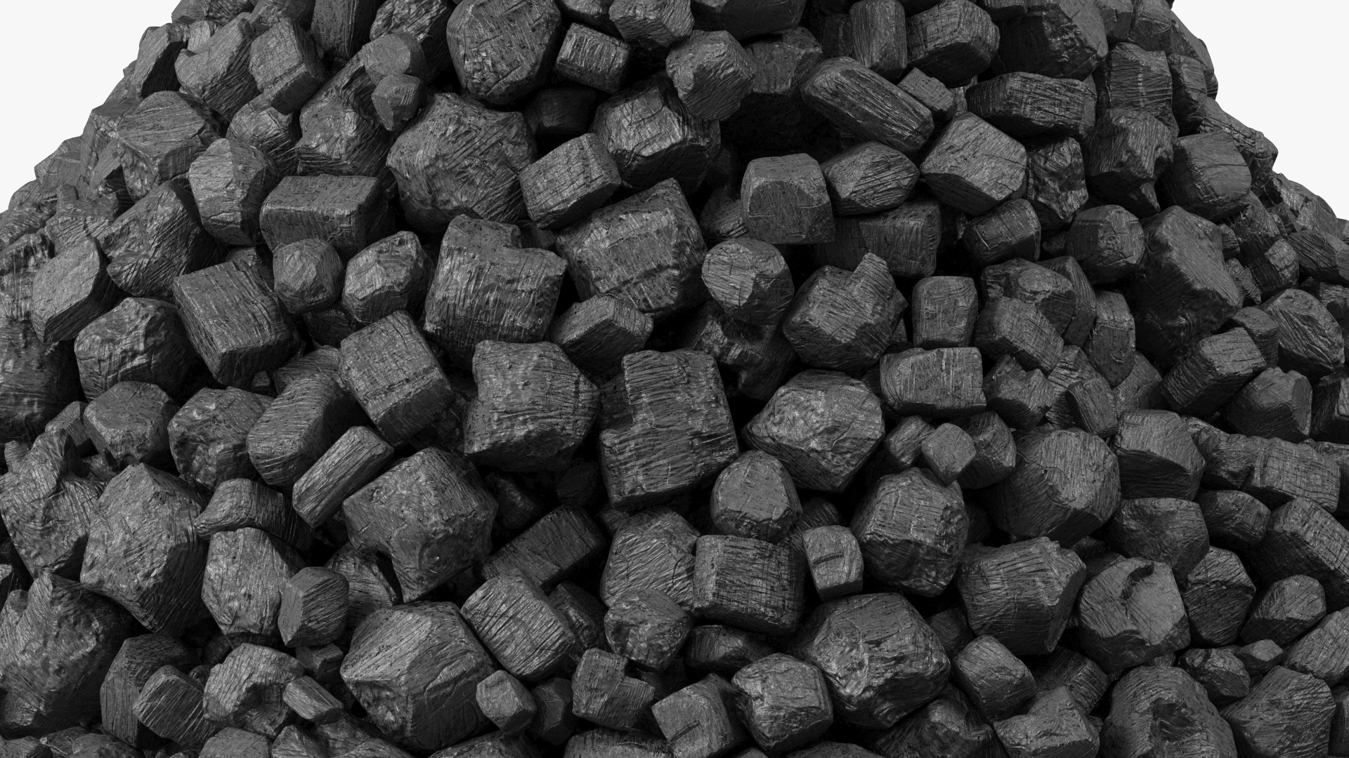 3D model Anthracite Coal Heap