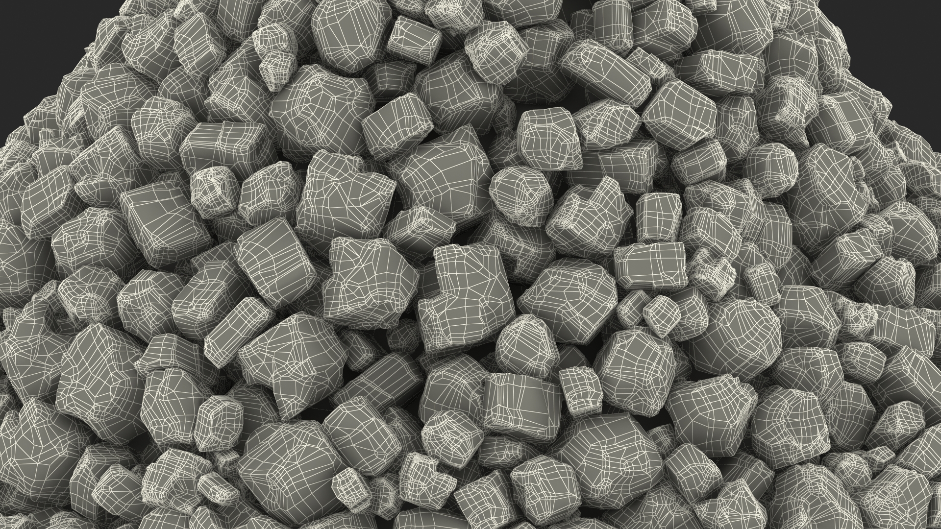 3D model Anthracite Coal Heap