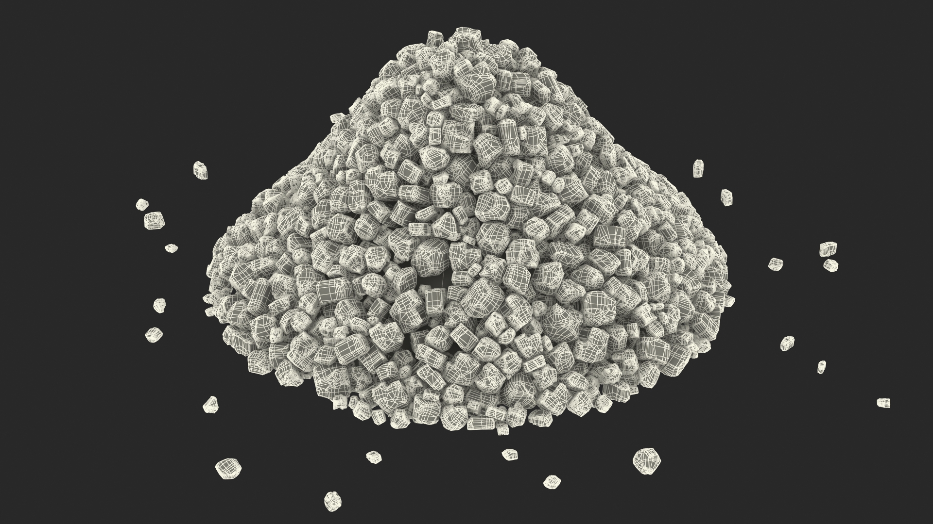 3D model Anthracite Coal Heap