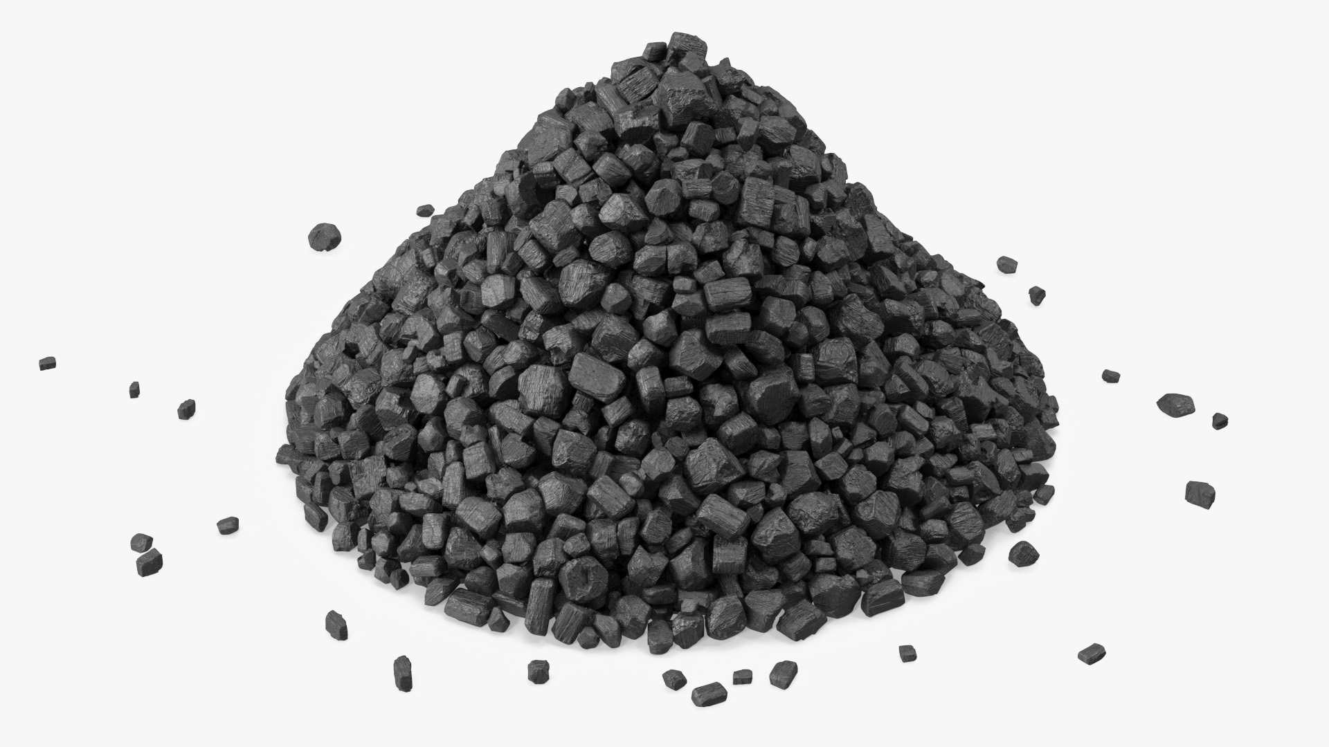 3D model Anthracite Coal Heap