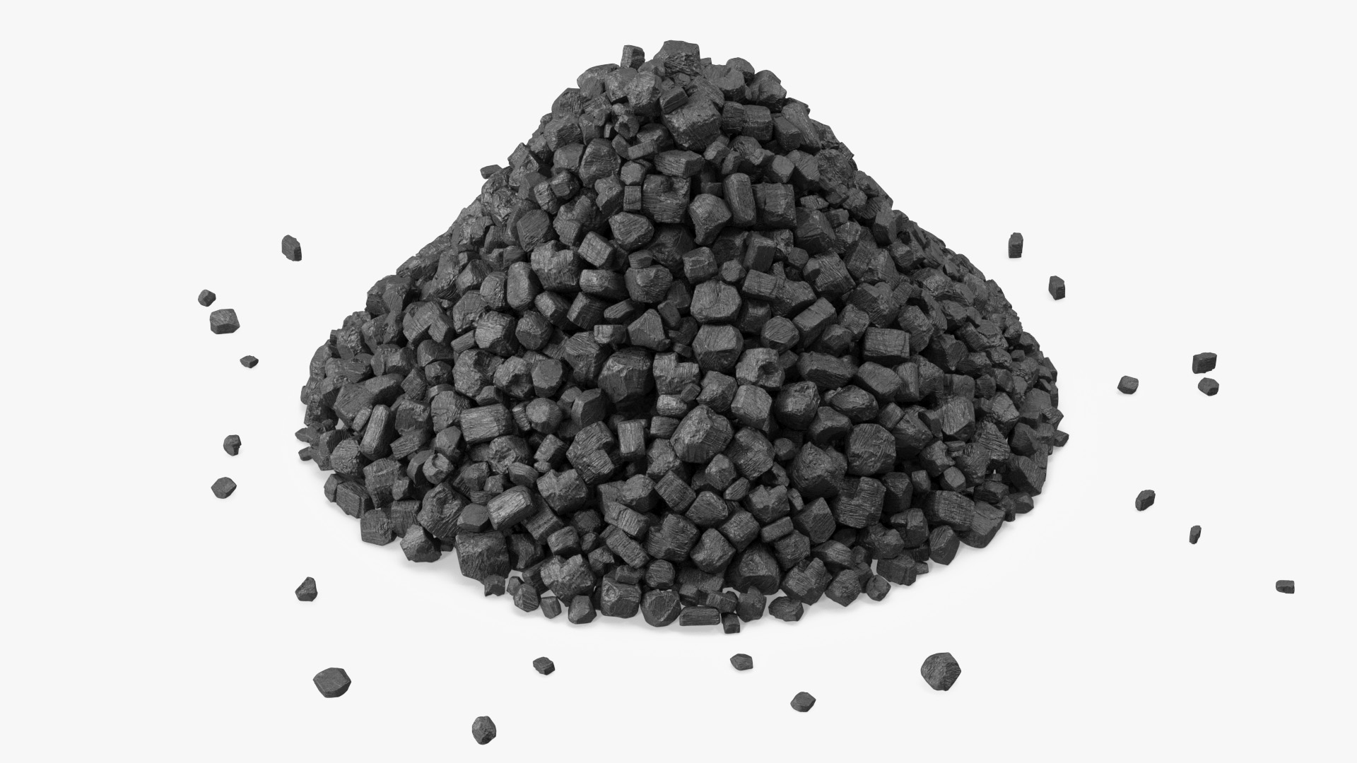 3D model Anthracite Coal Heap