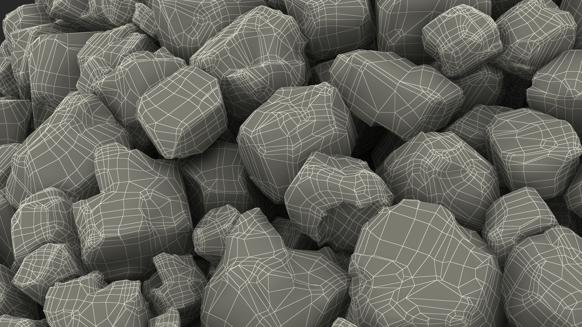 3D model Anthracite Coal Heap