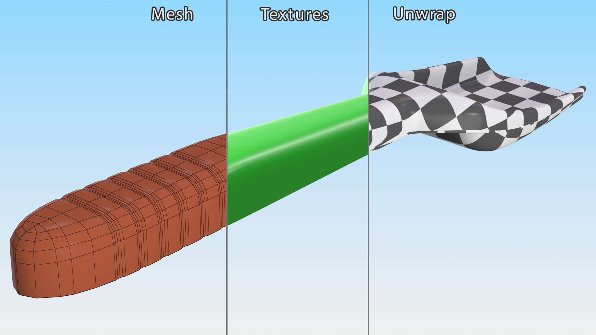 3D Beach Spade