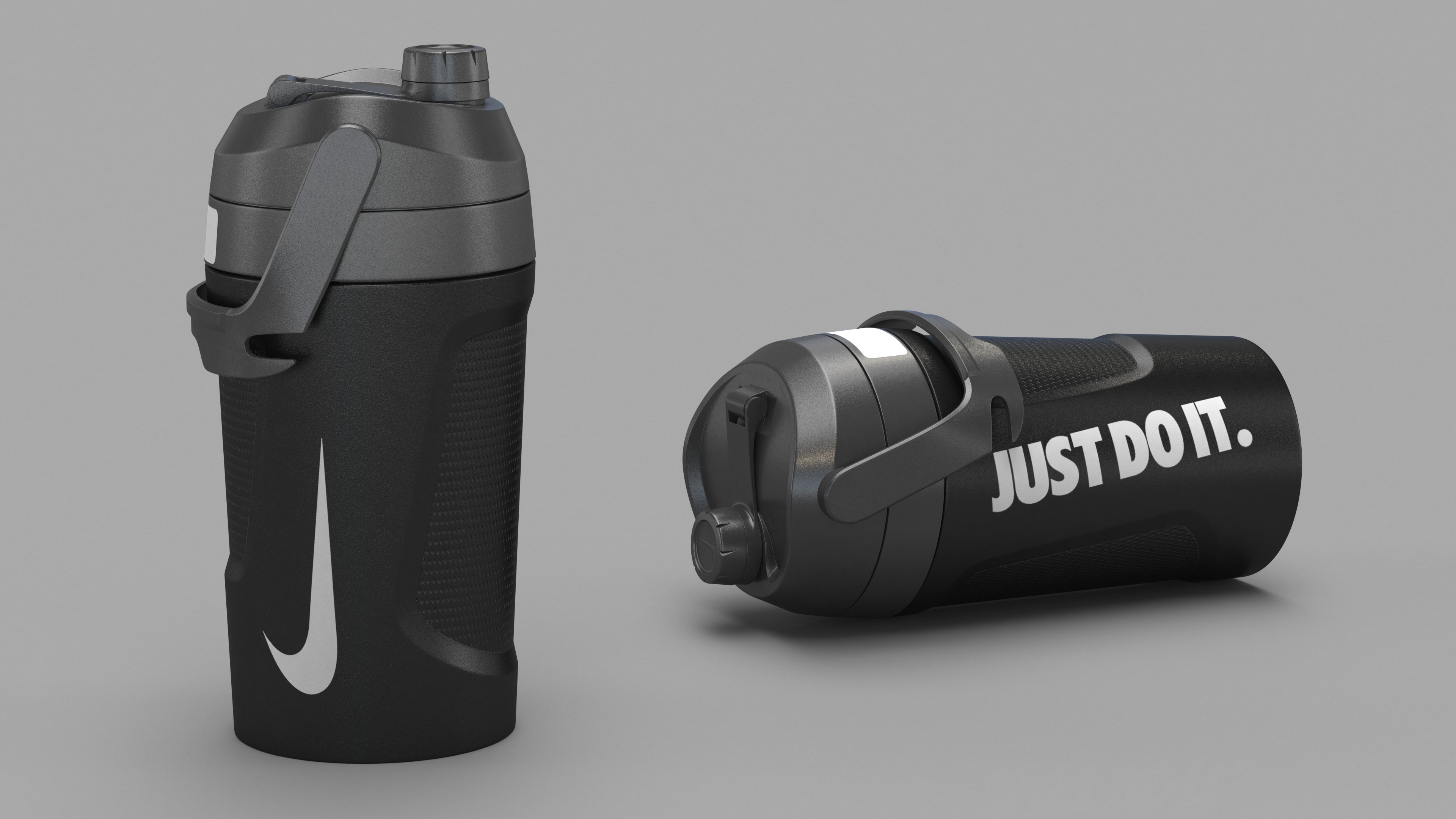 3D model Black Nike 40oz Fuel