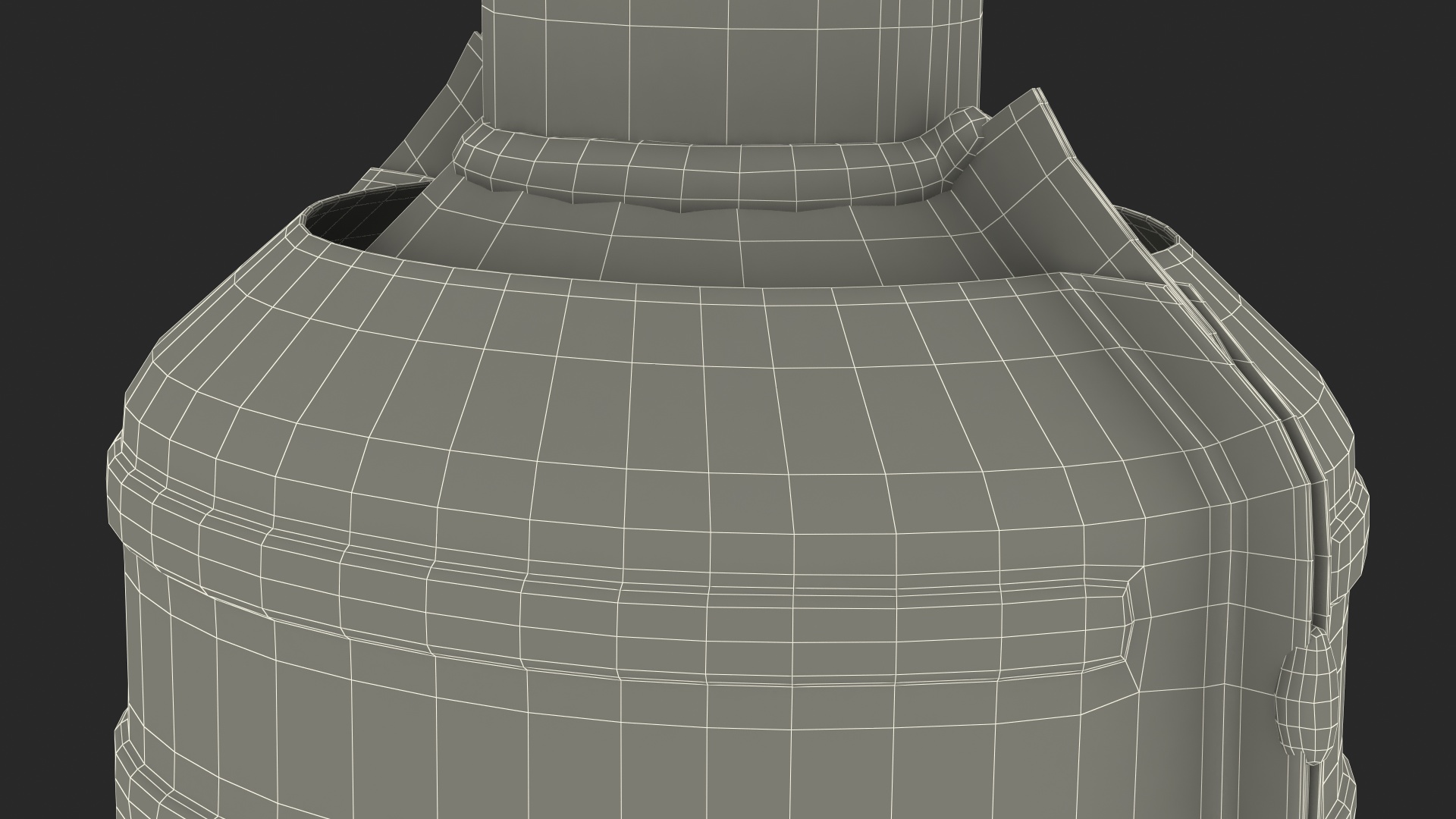 3D Catalytic Converter Cross Section model