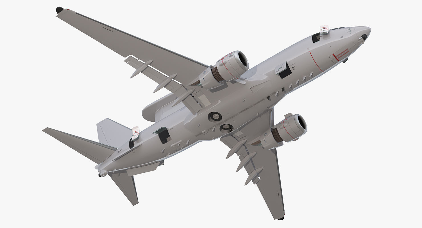 Boeing 737 AEWC Rigged 3D