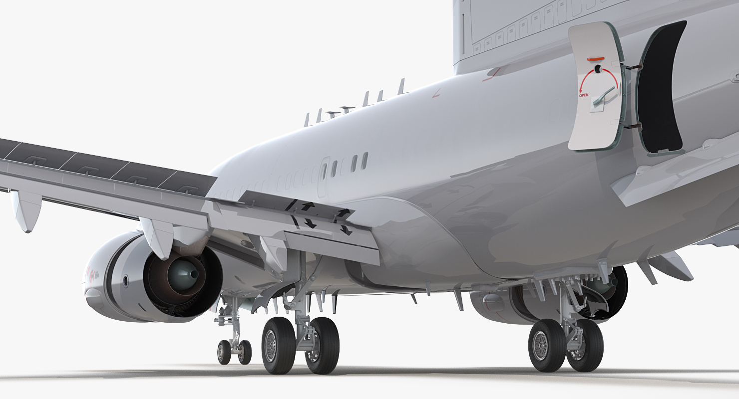 Boeing 737 AEWC Rigged 3D
