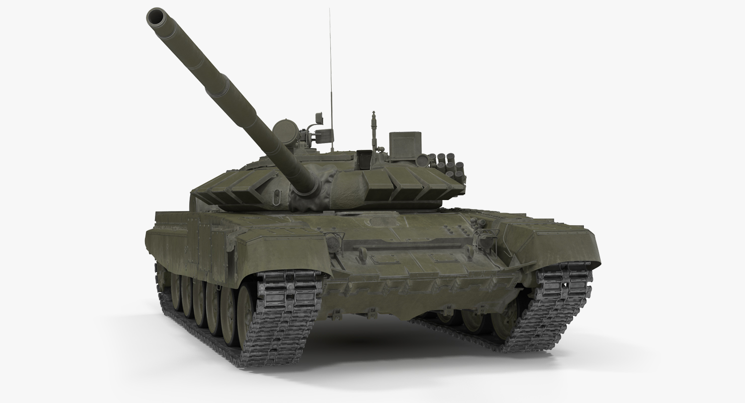 T 72B3 Soviet Main Battle Tank Rigged 3D