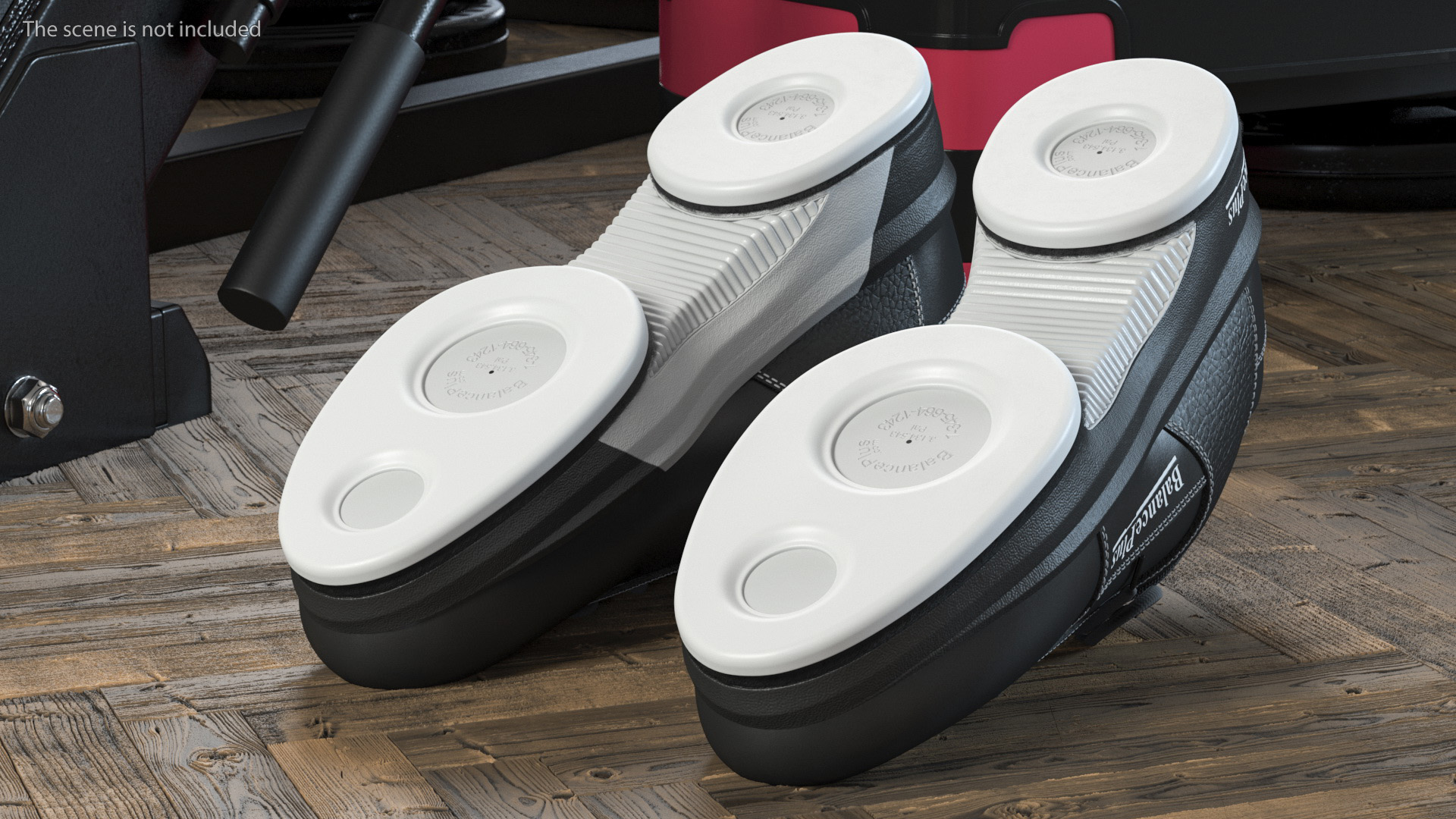 3D model Curling Shoes Balance Plus Fur
