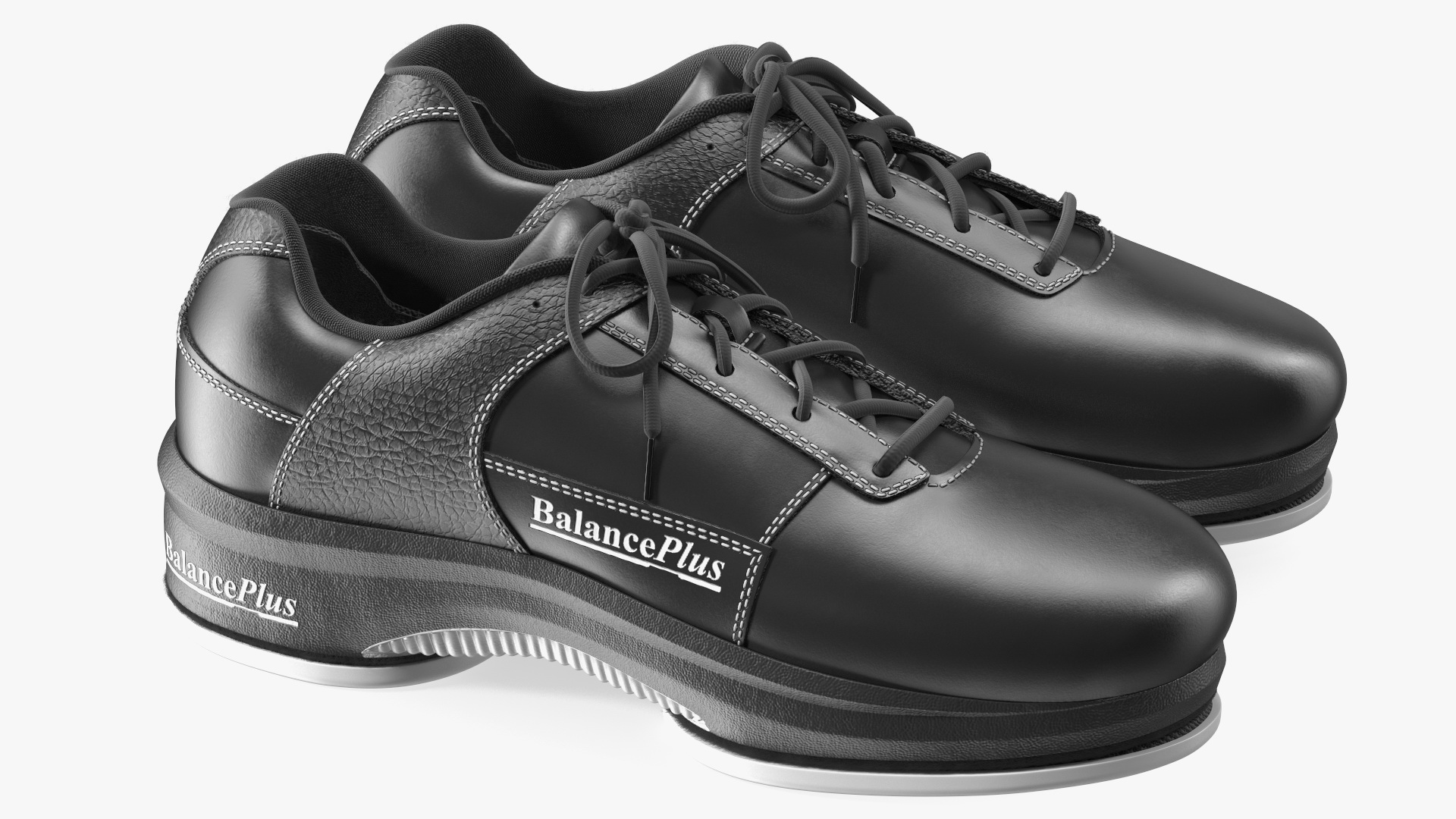 3D model Curling Shoes Balance Plus Fur