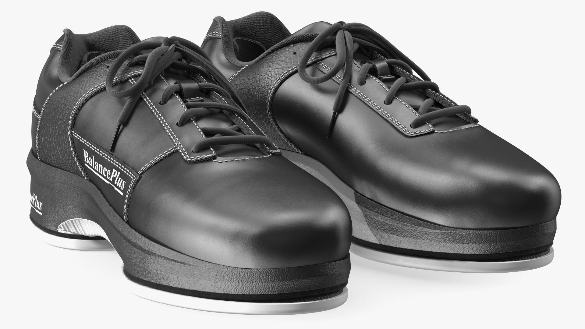 3D model Curling Shoes Balance Plus Fur