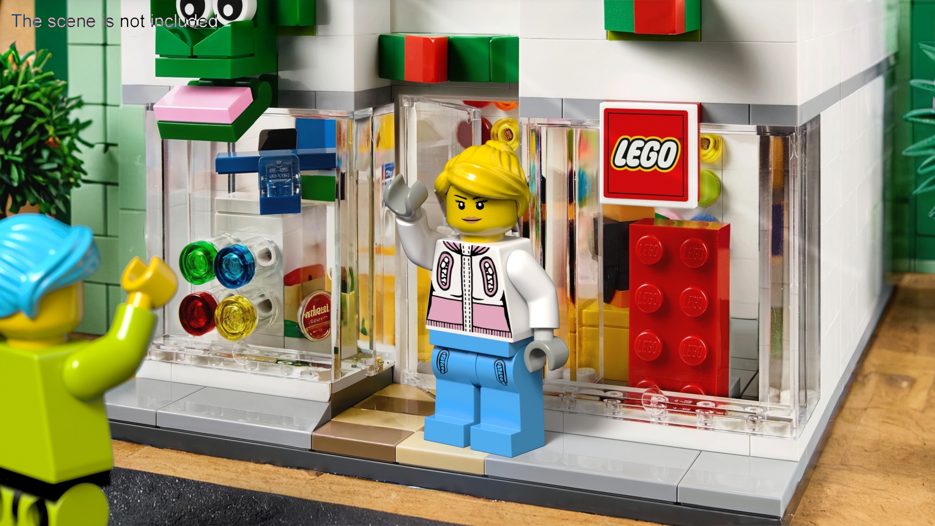 3D Minifigure LEGO Teenager Girl Rigged