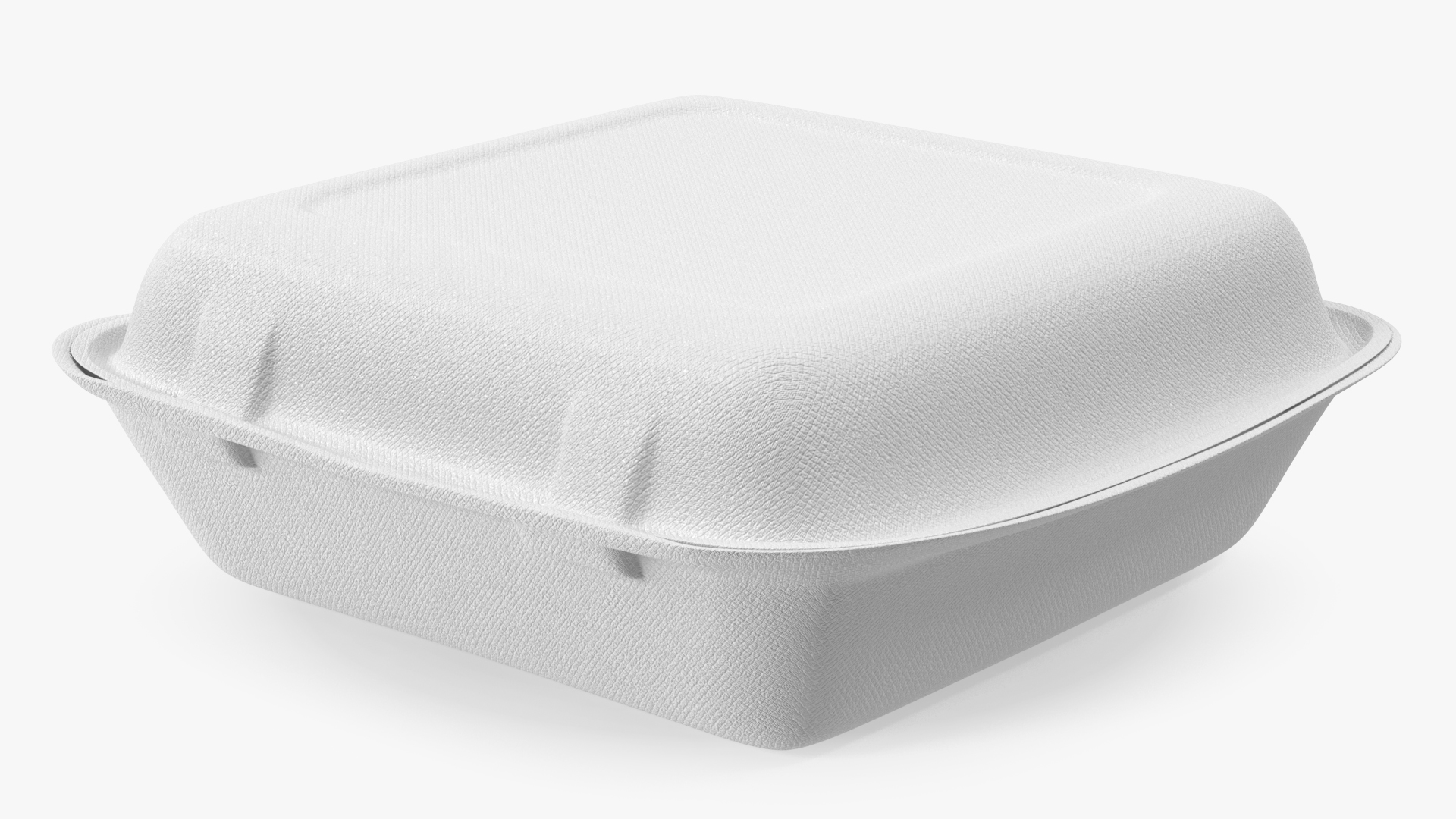 3D Compostable Food Container Closed model