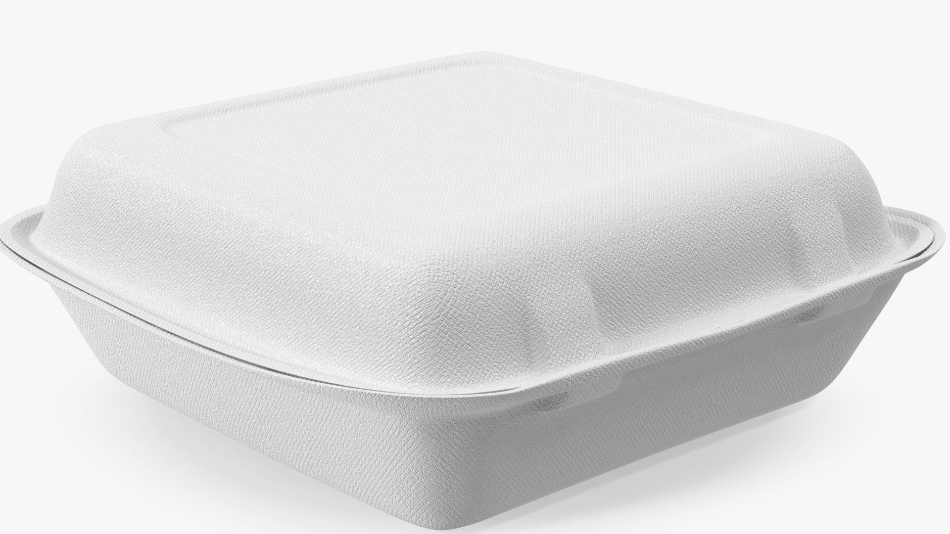 3D Compostable Food Container Closed model