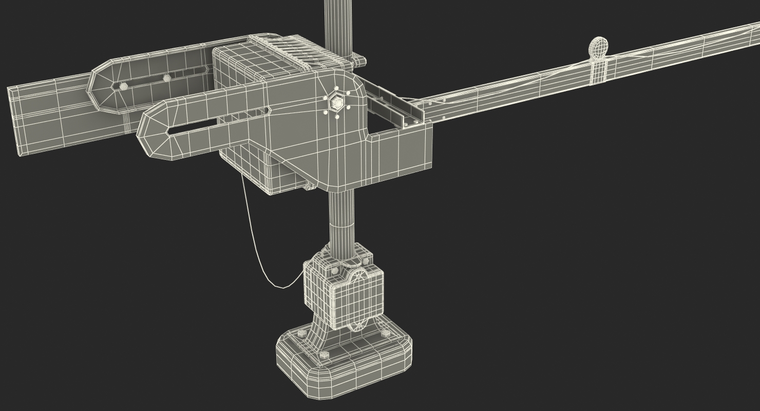 Railroad Crossing Gate 3D