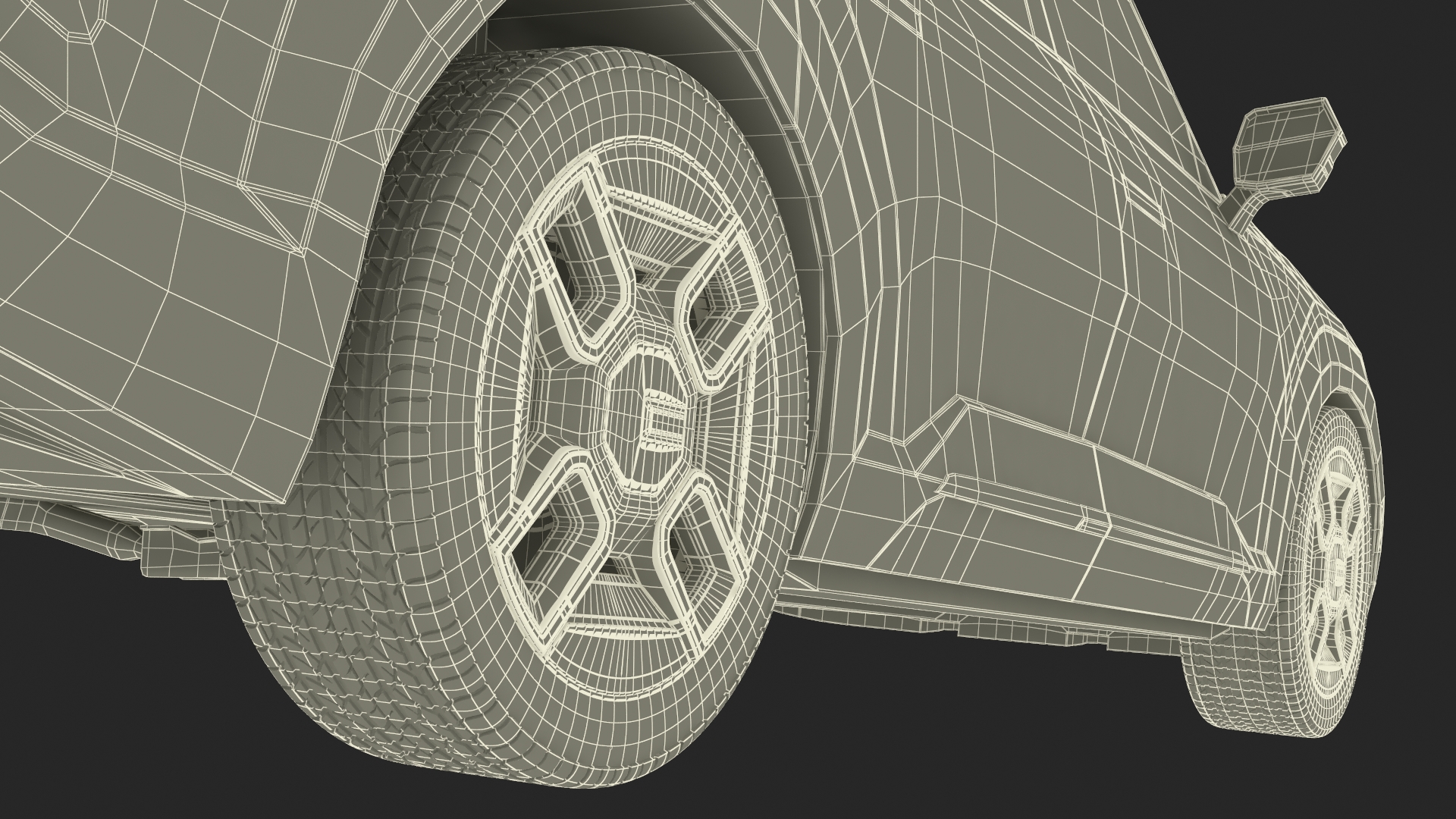 3D KIA EV9 SUV Ocean Blue Simplified model