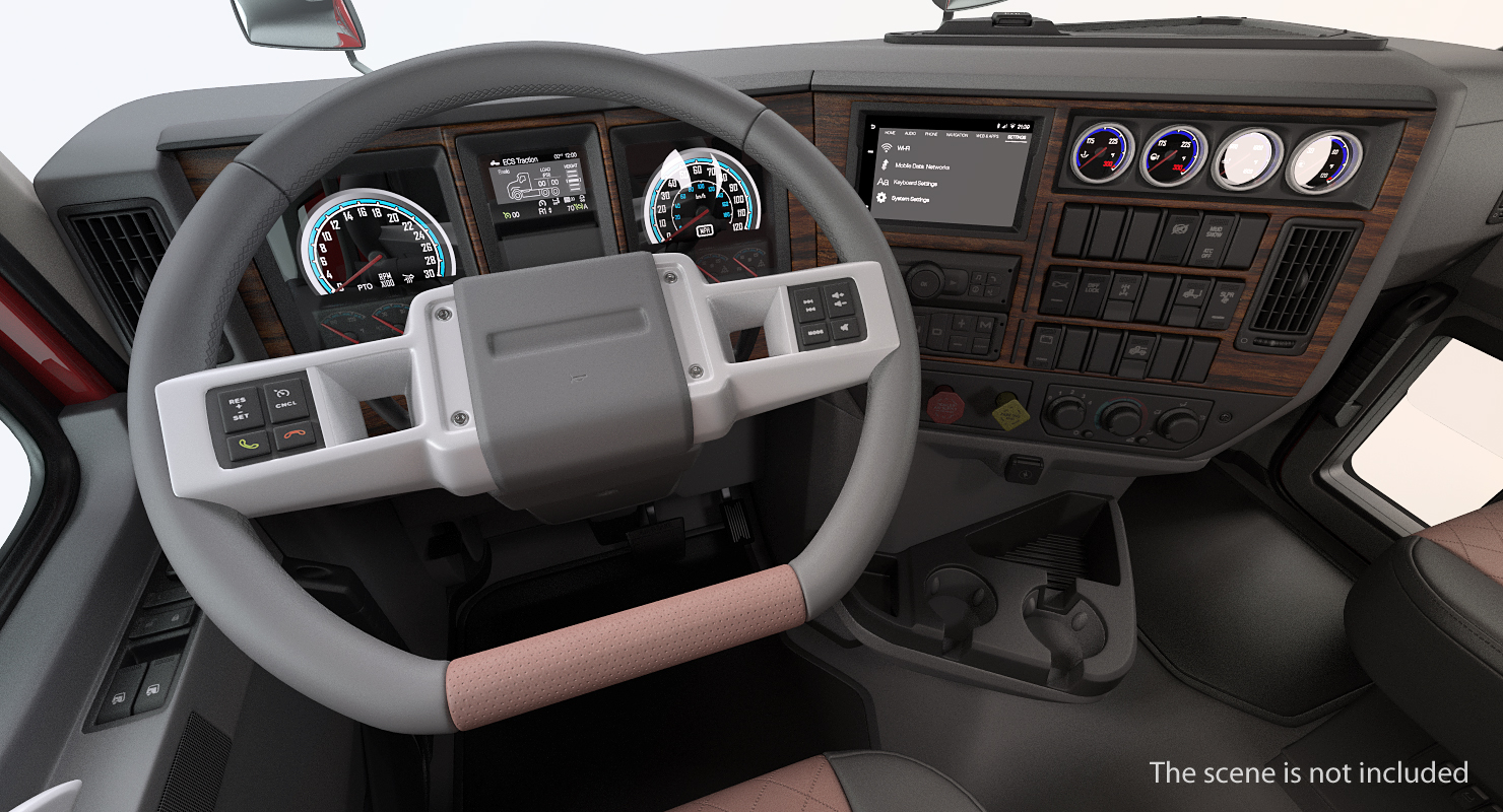 3D model Truck Dashboard