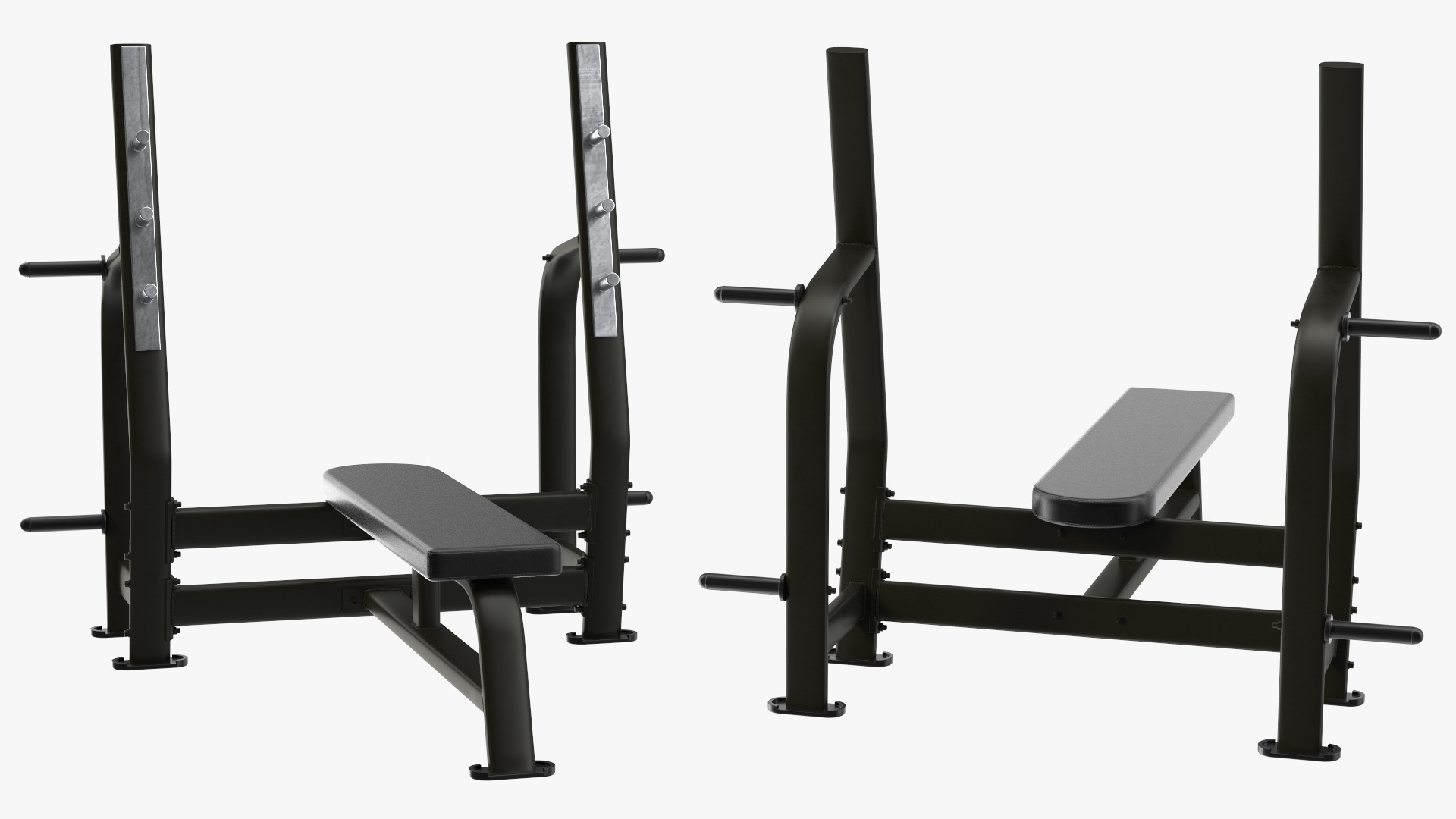 Olympic Bench Press 3D model