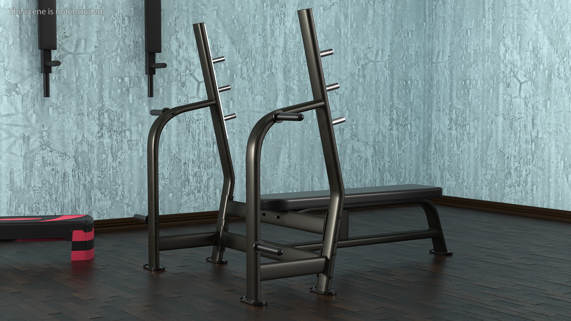 Olympic Bench Press 3D model