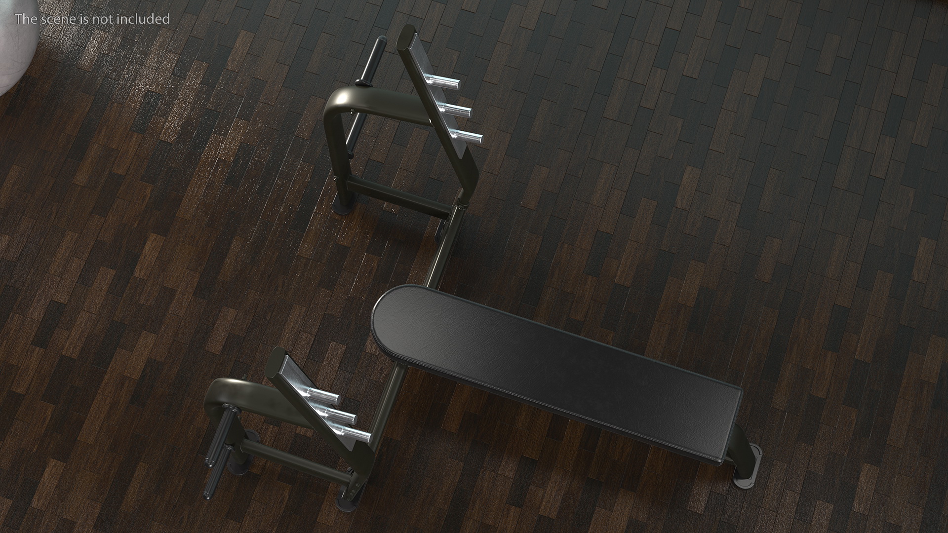 Olympic Bench Press 3D model