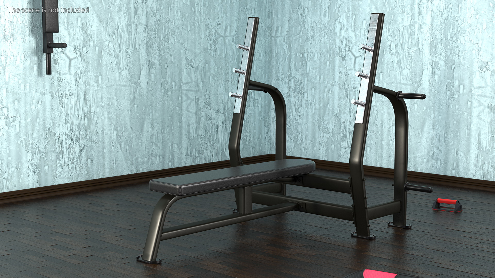 Olympic Bench Press 3D model