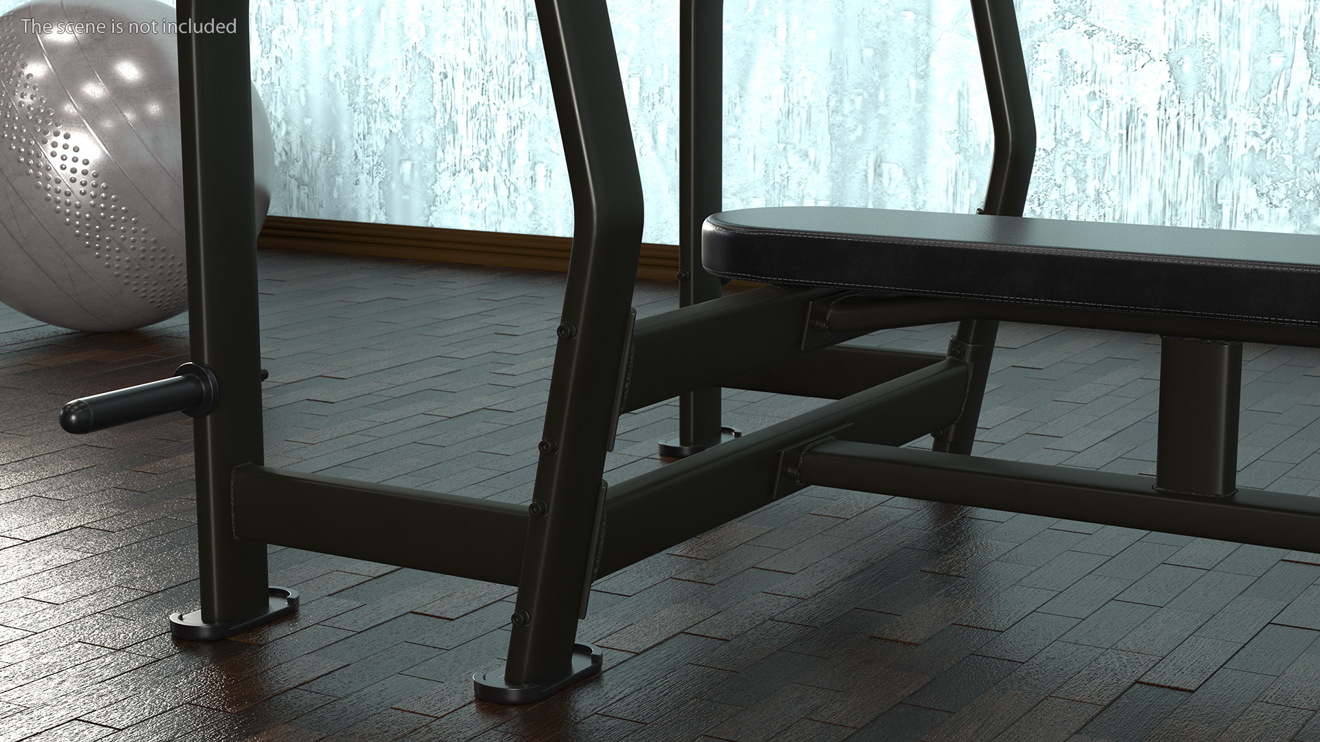 Olympic Bench Press 3D model