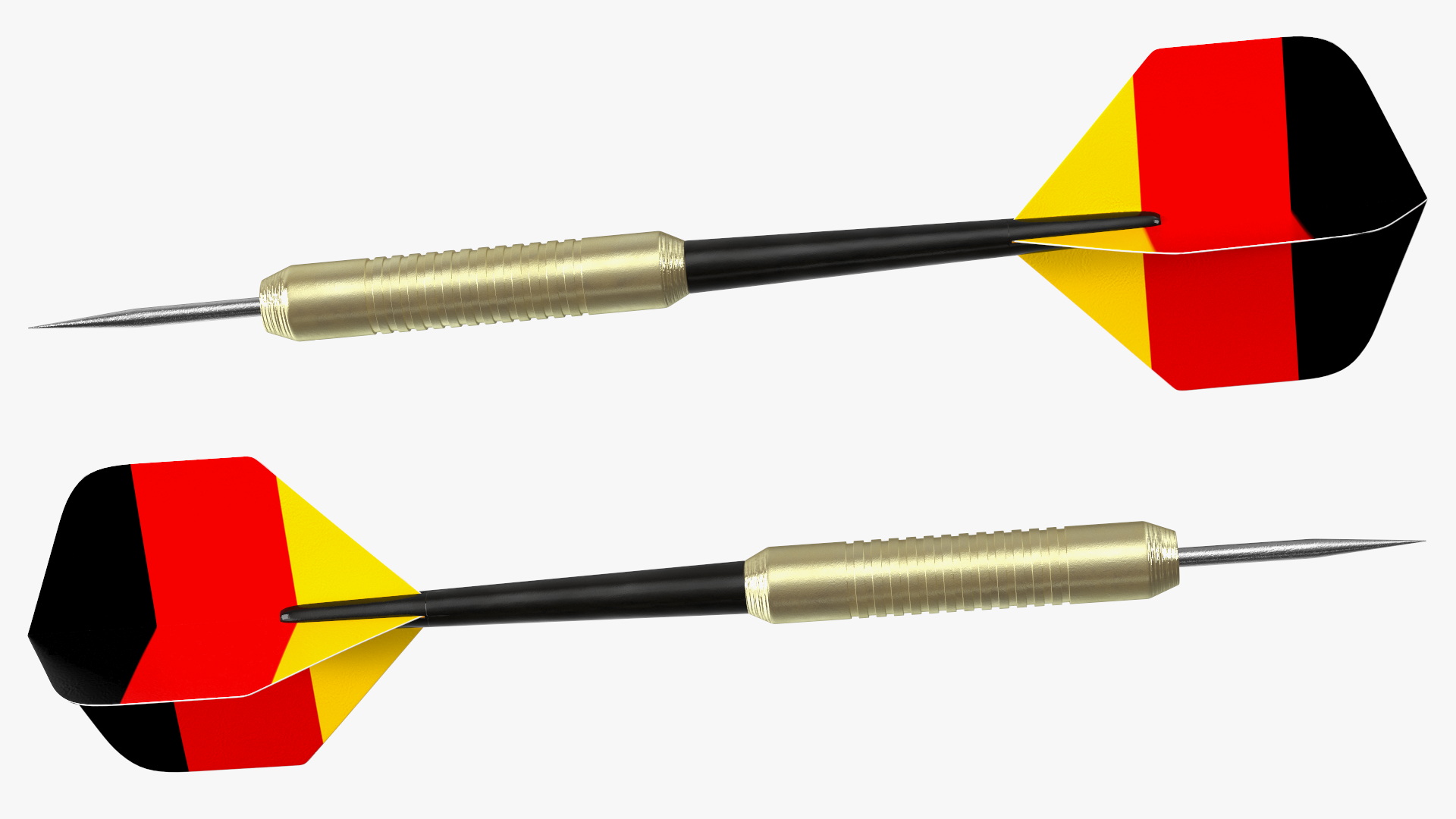 3D model International Flag Themed Darts Set