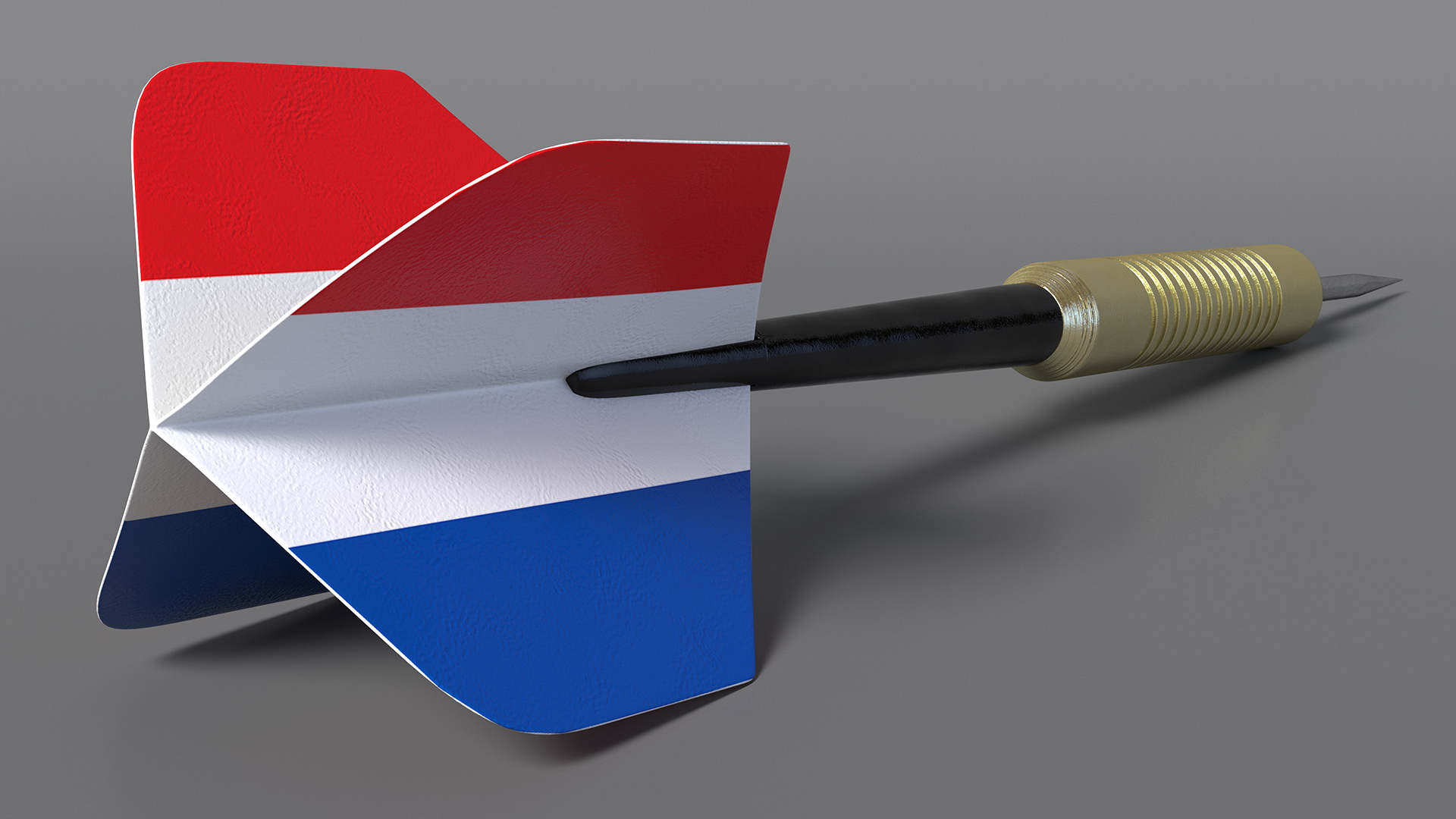 3D model International Flag Themed Darts Set