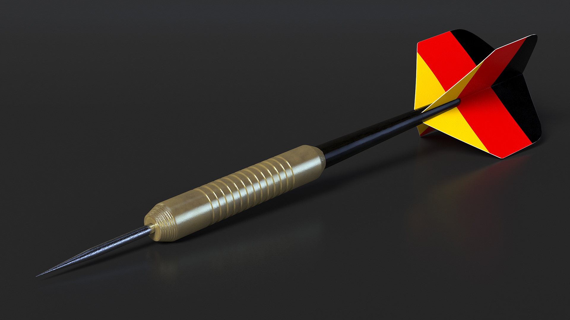 3D model International Flag Themed Darts Set