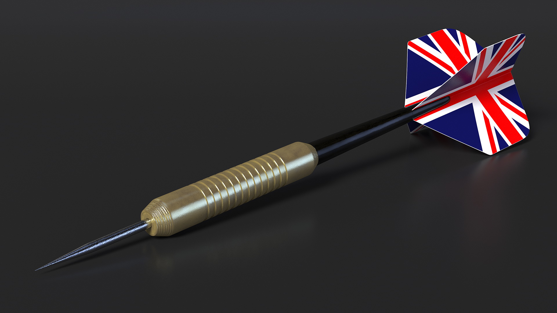 3D model International Flag Themed Darts Set
